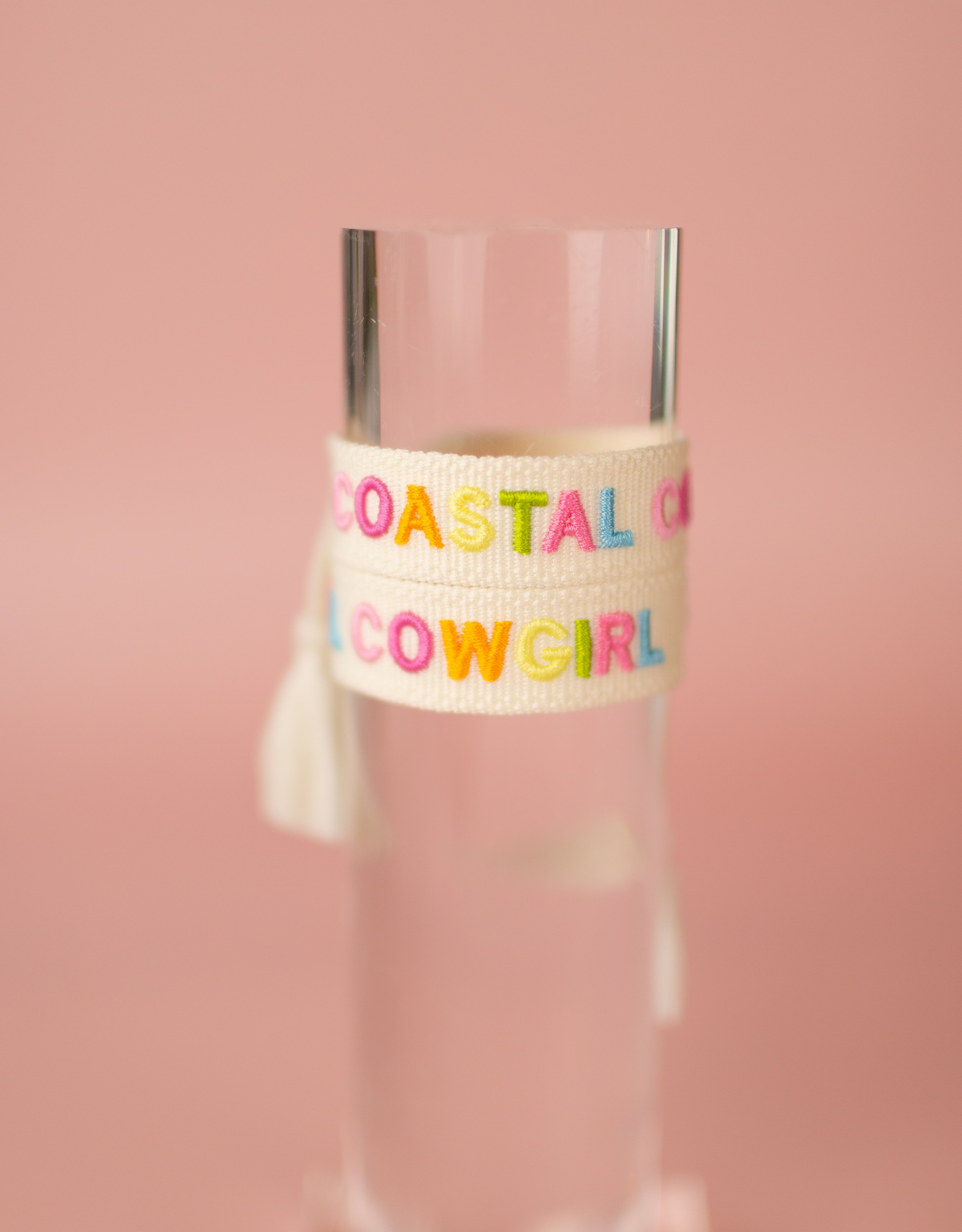 Coastal Cowgirl Embroidered Bracelet
