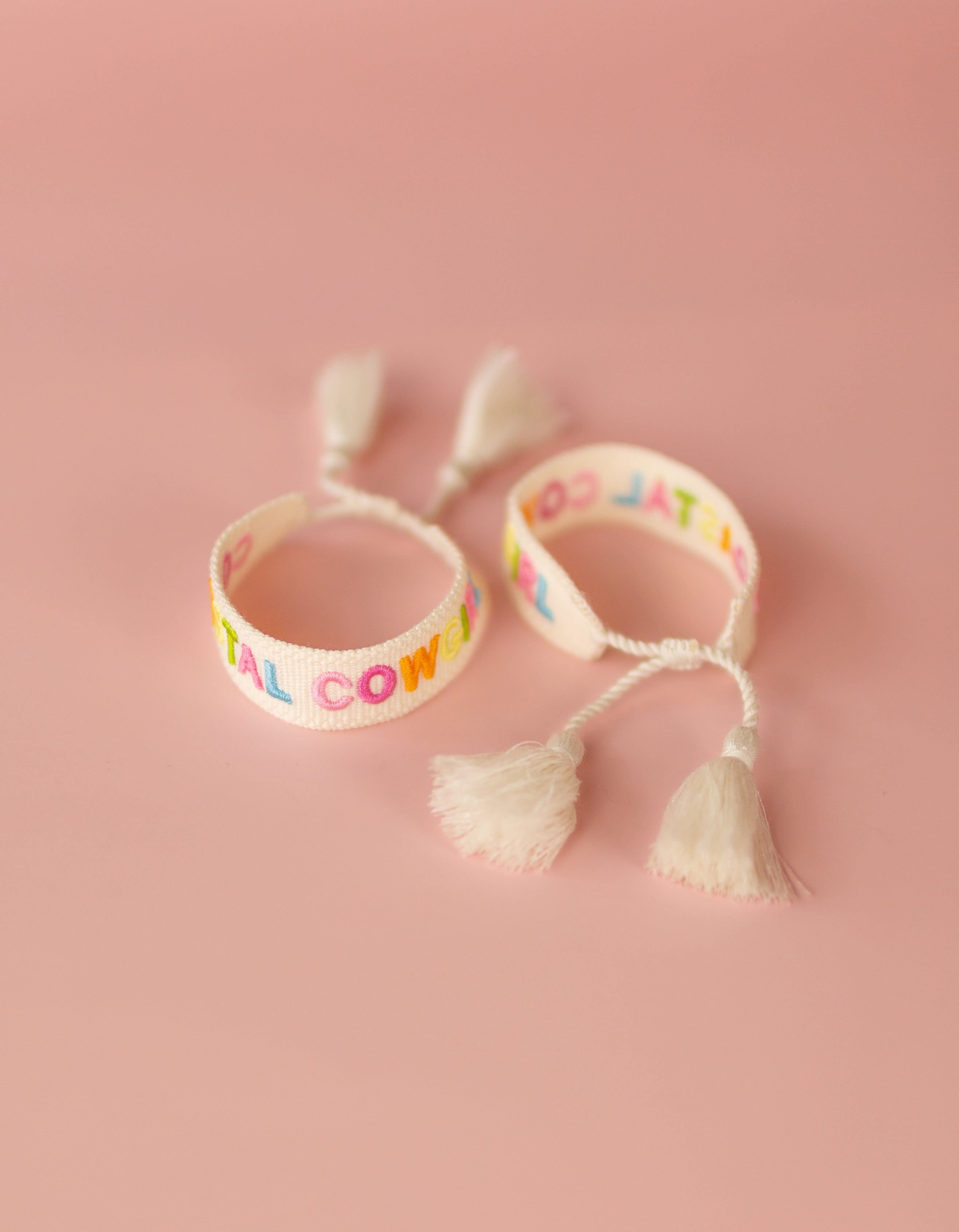 Coastal Cowgirl Embroidered Bracelet