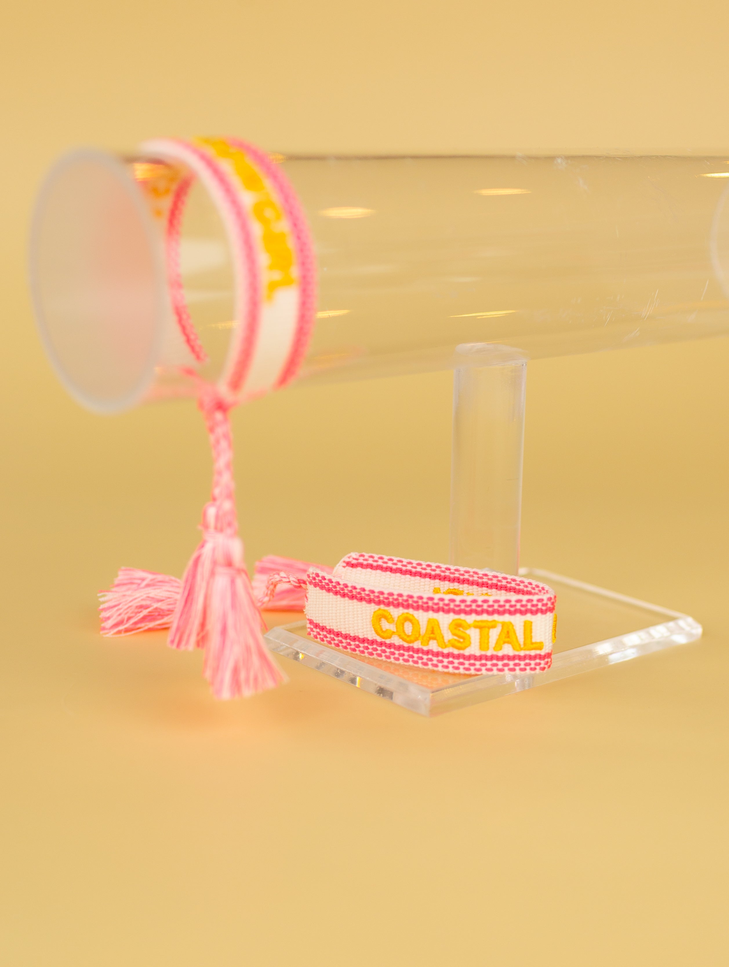 Coastal Cowgirl Embroidered Bracelet
