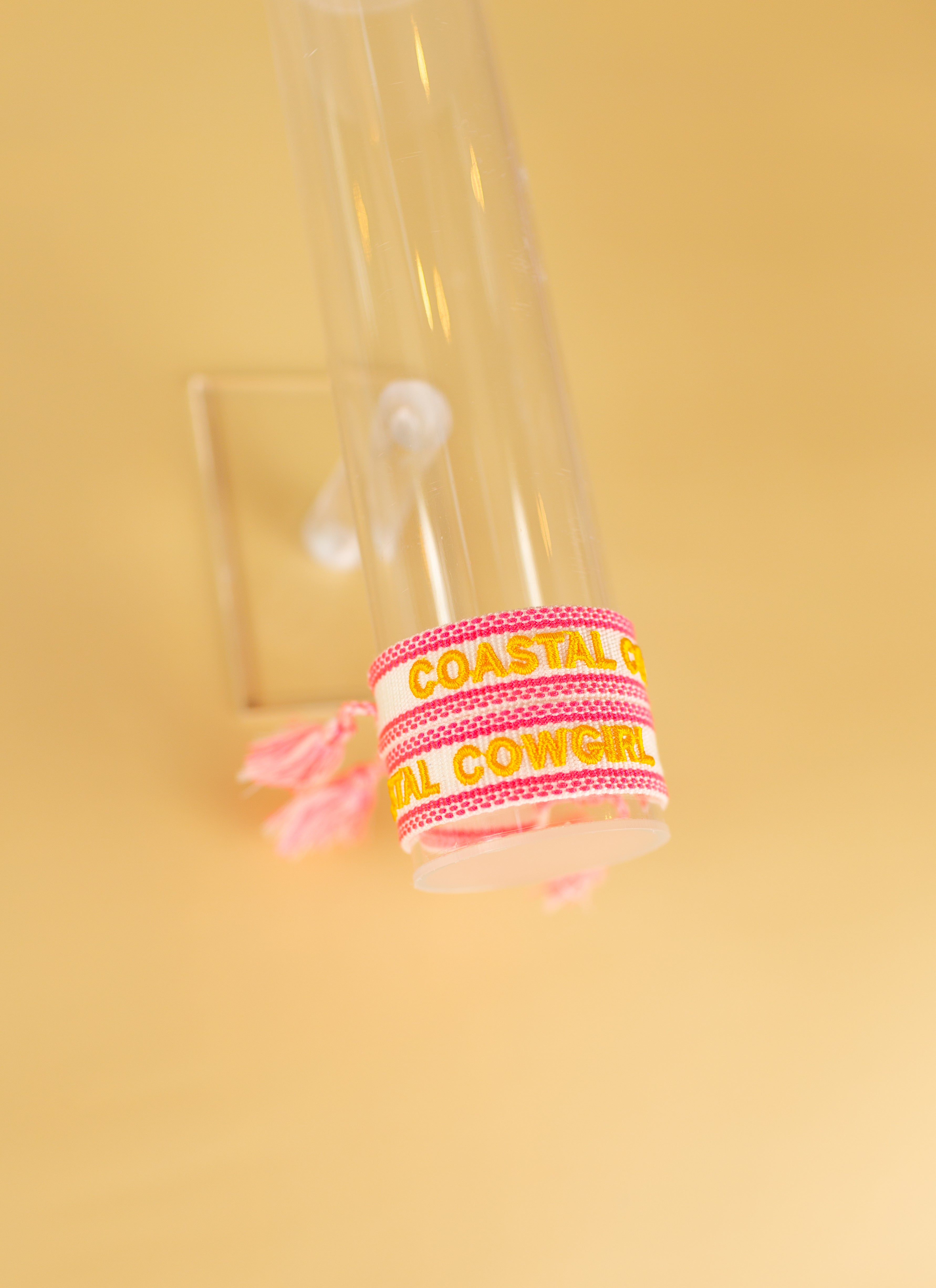 Coastal Cowgirl Embroidered Bracelet