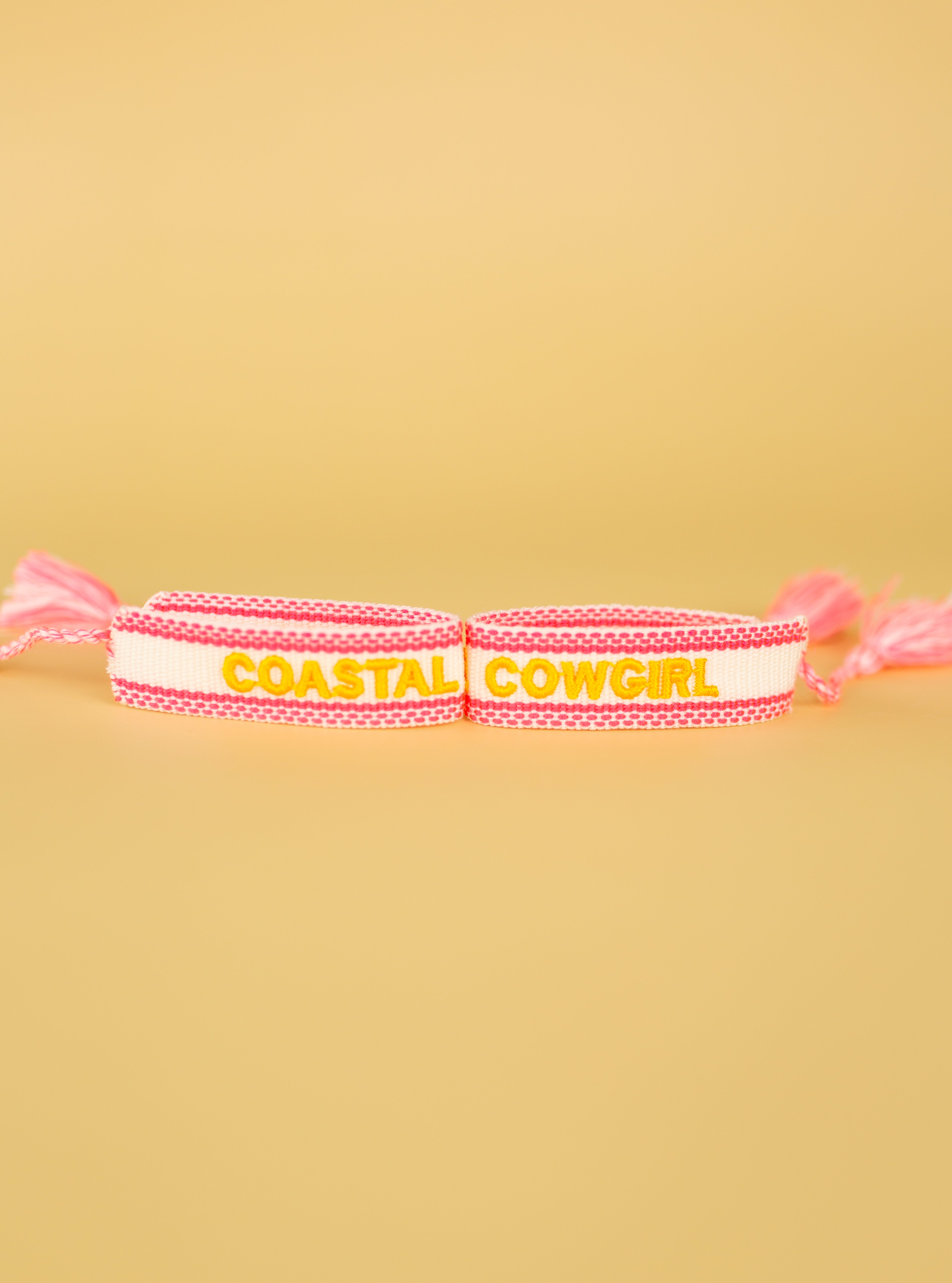Coastal Cowgirl Embroidered Bracelet