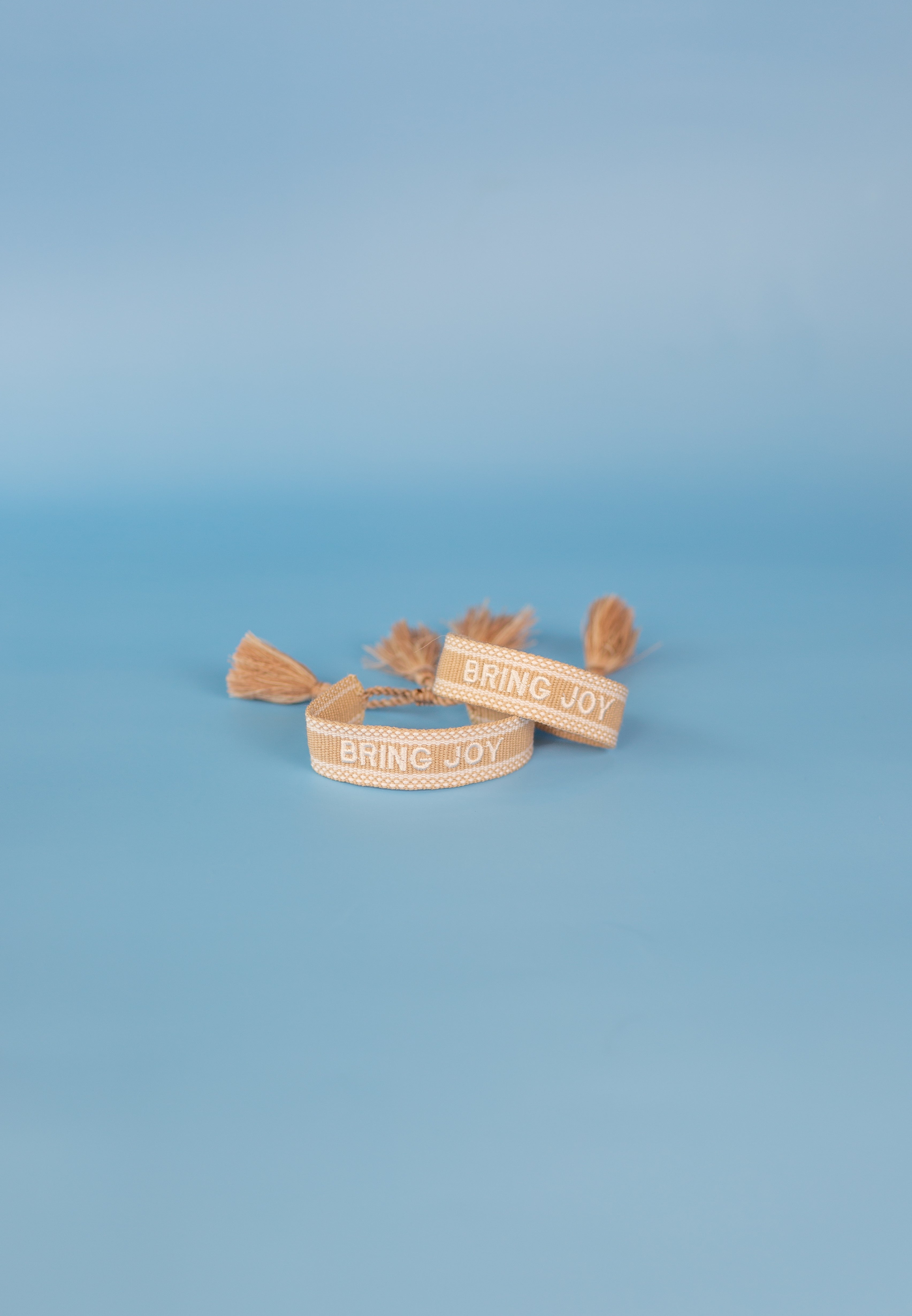Bring Joy Embroidered Bracelet