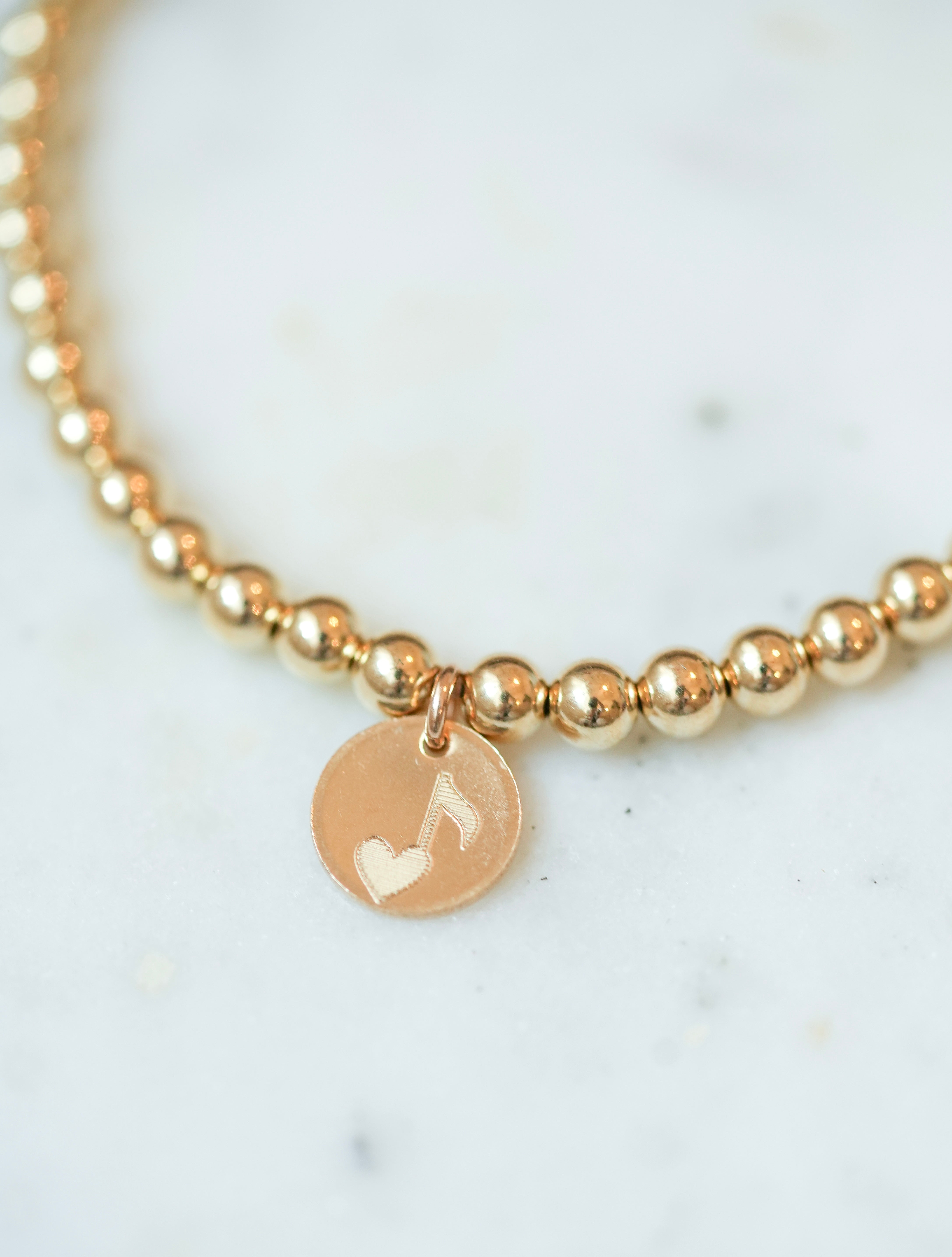 Laura Osnes Gold Filled Beaded Bracelet