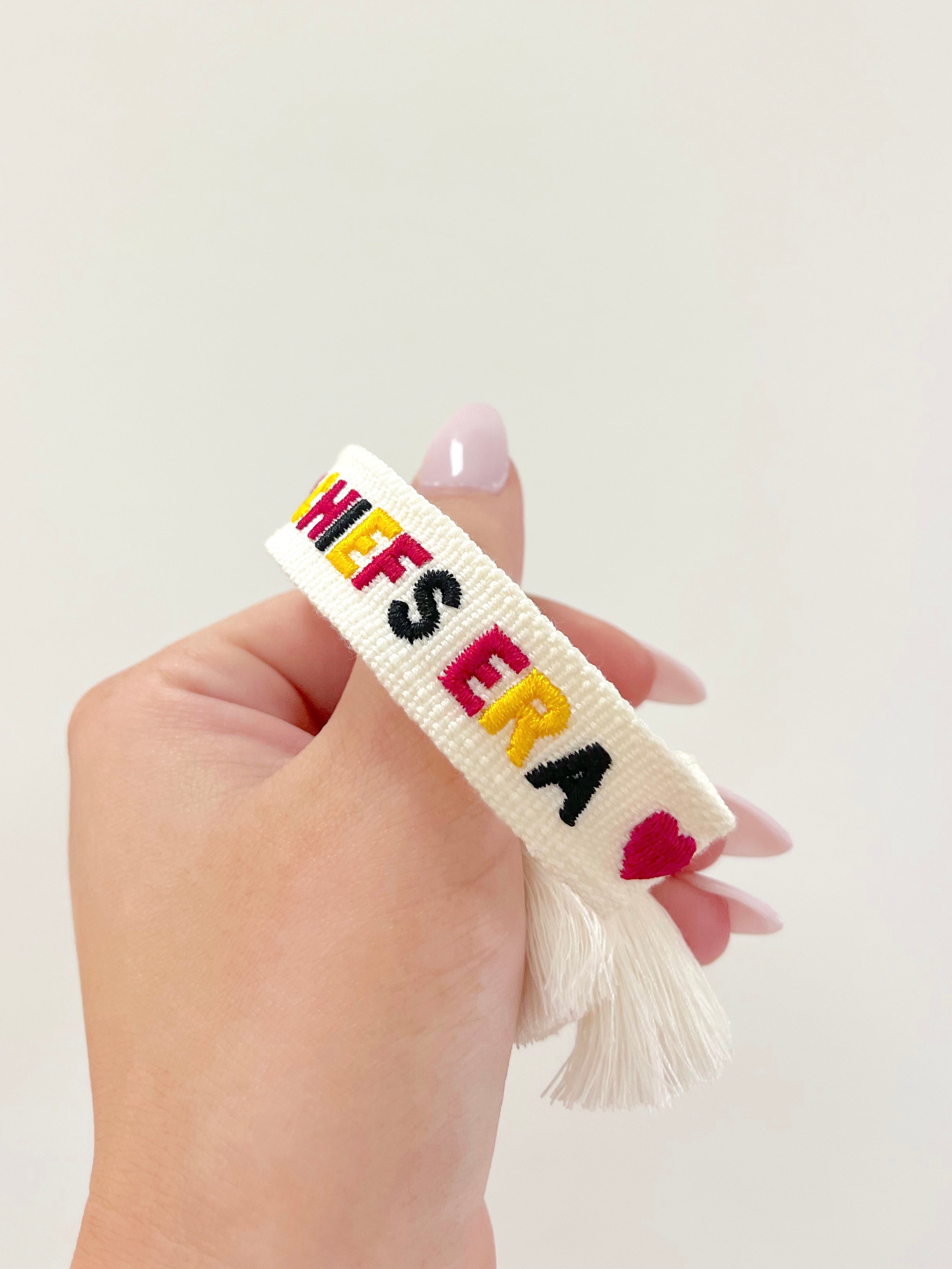 Chiefs Era Embroidered Bracelet
