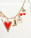 Queen of Hearts Charm Necklace