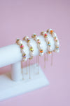 Rainbow Pearl Adjustable Bracelet