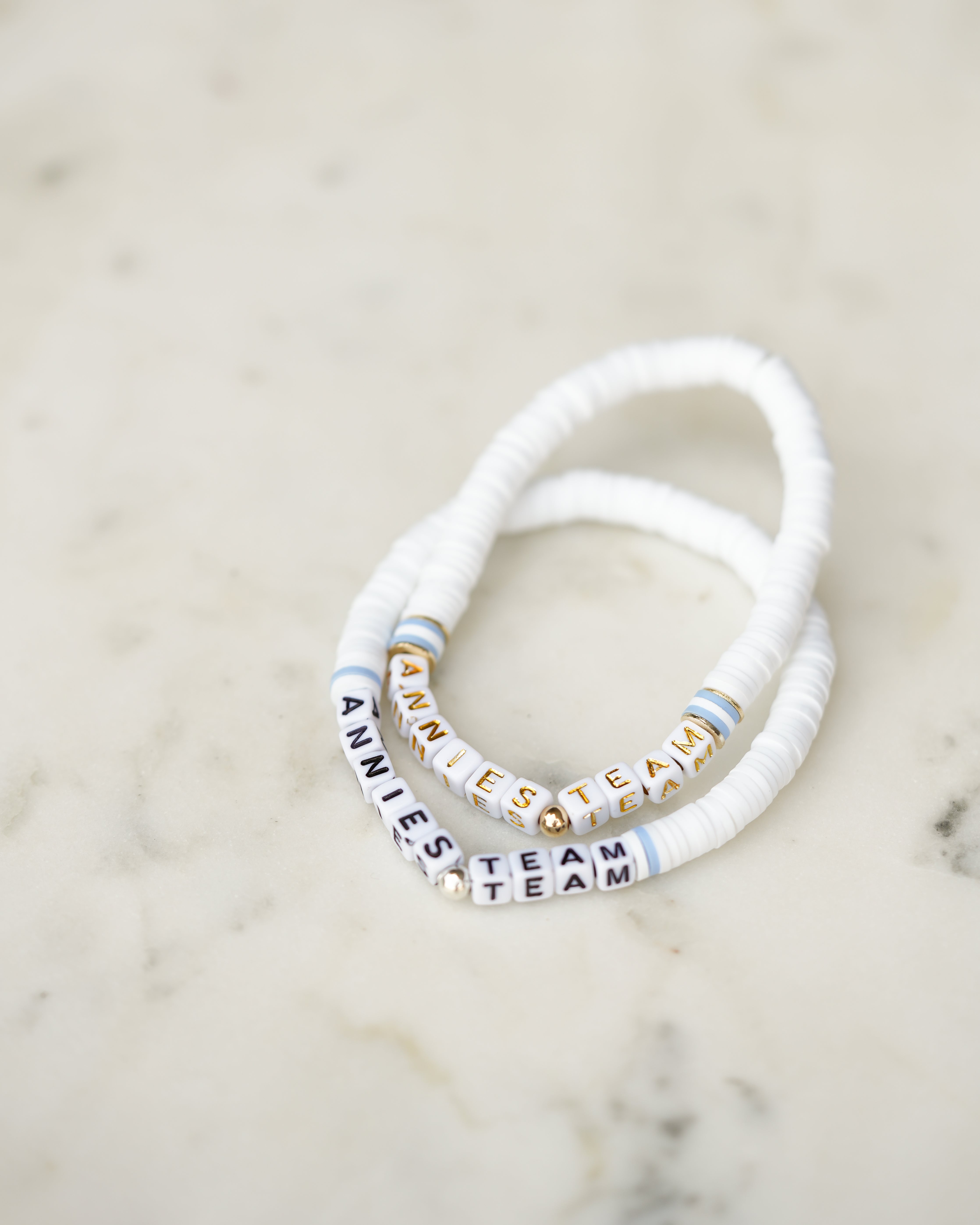 'Annie's Team' Bracelet in White