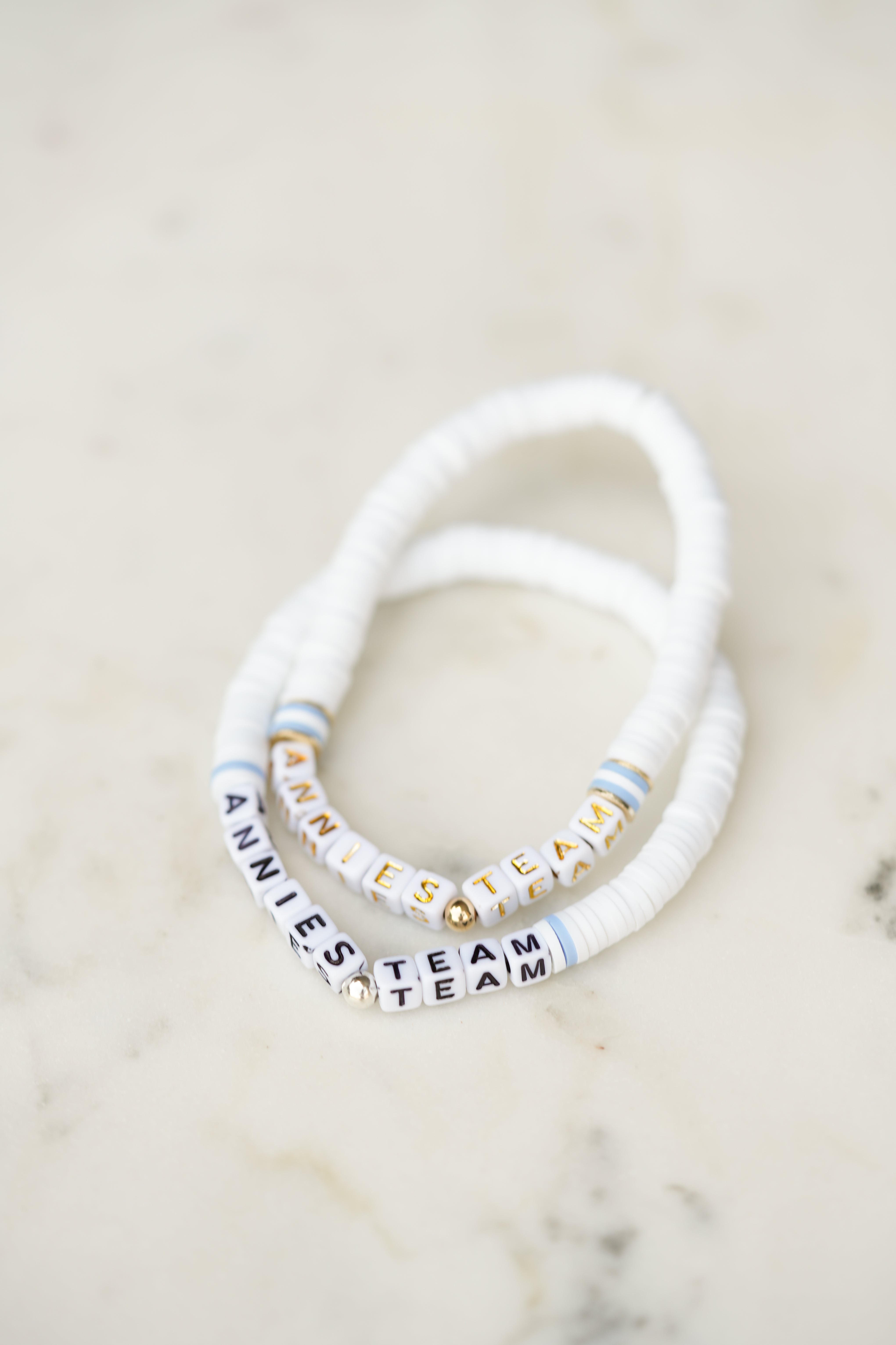 'Annie's Team' Bracelet in White