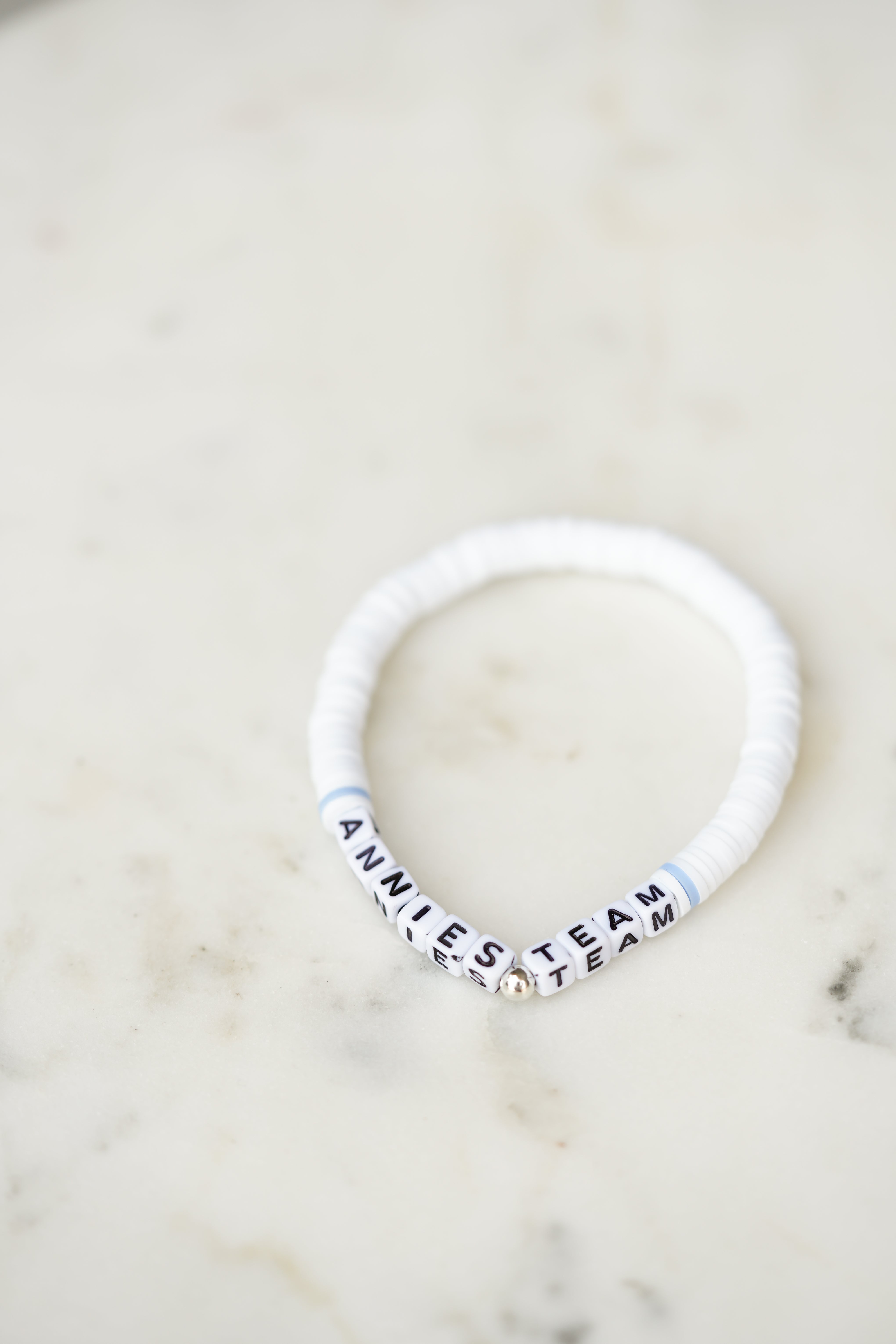 'Annie's Team' Bracelet in White