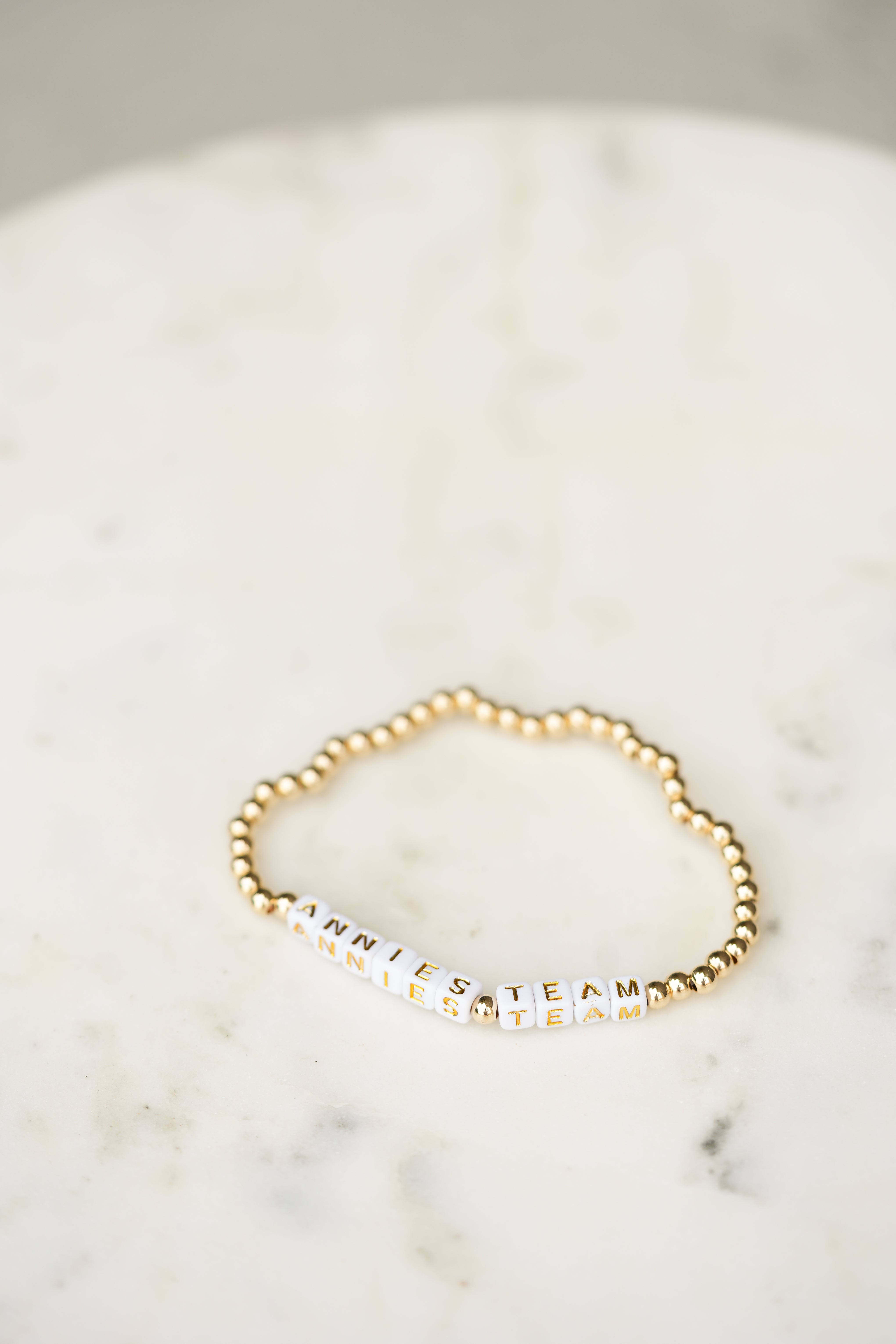 14k Gold Filled 'Annie's Team' Bracelet