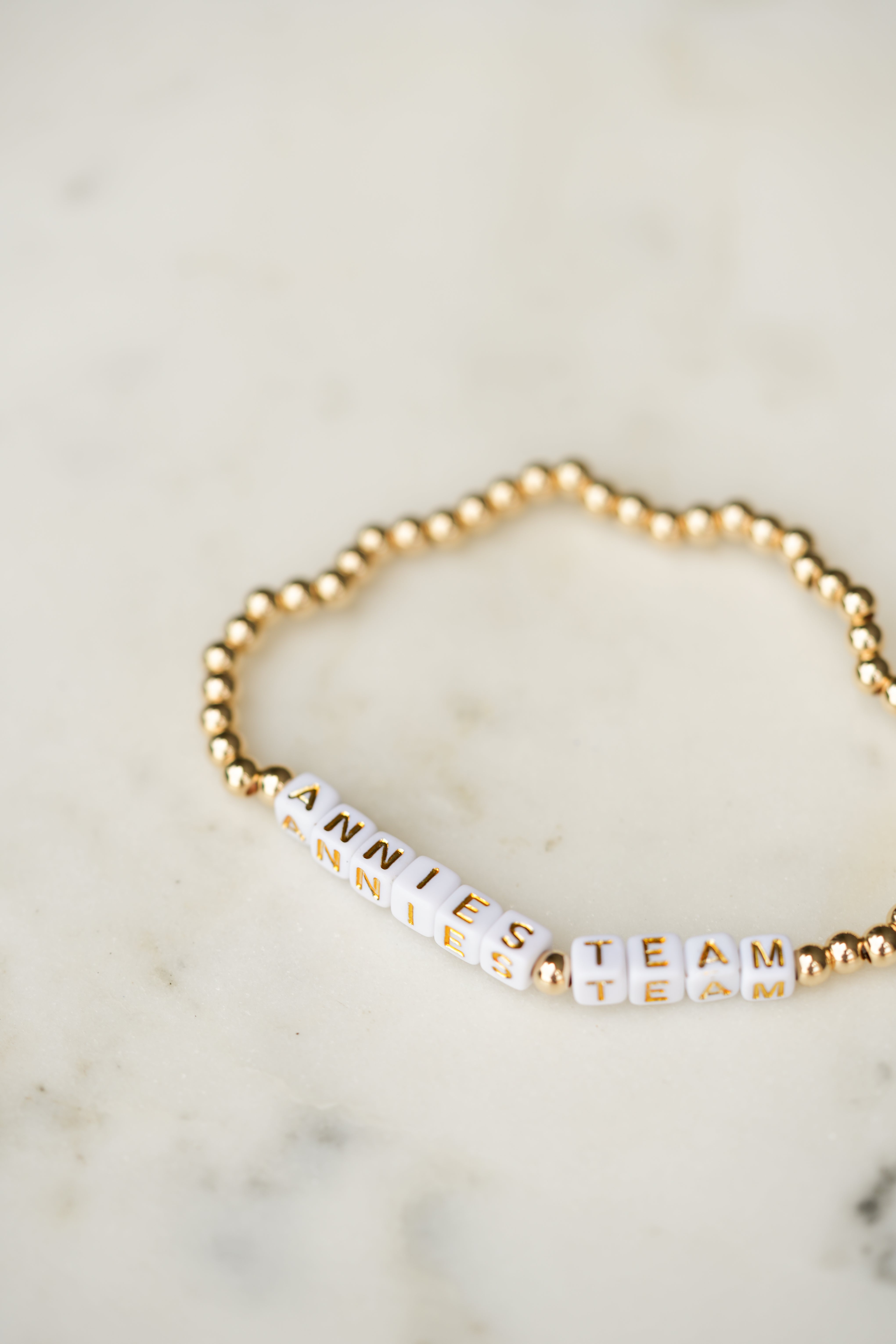 14k Gold Filled 'Annie's Team' Bracelet