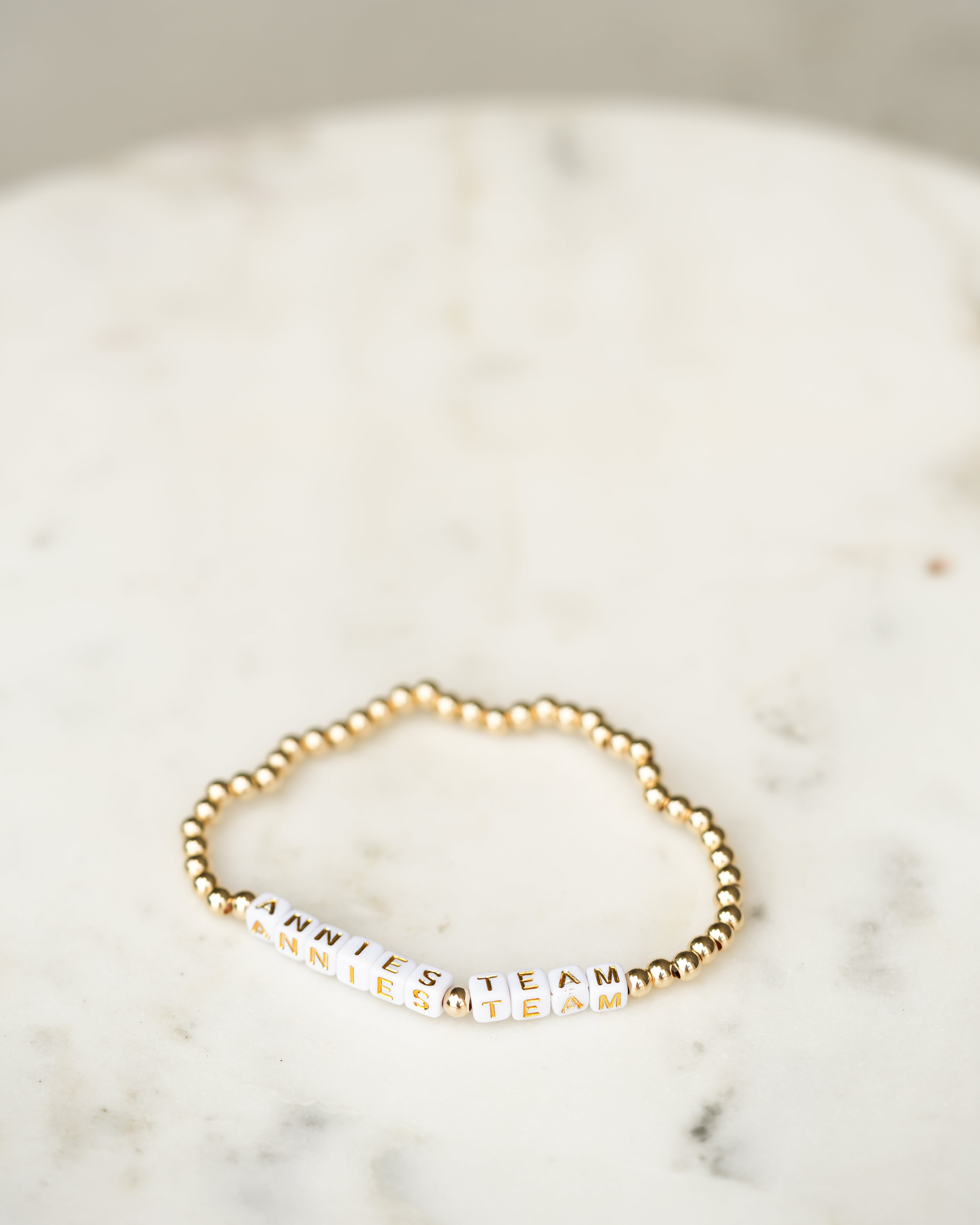 14k Gold Filled 'Annie's Team' Bracelet