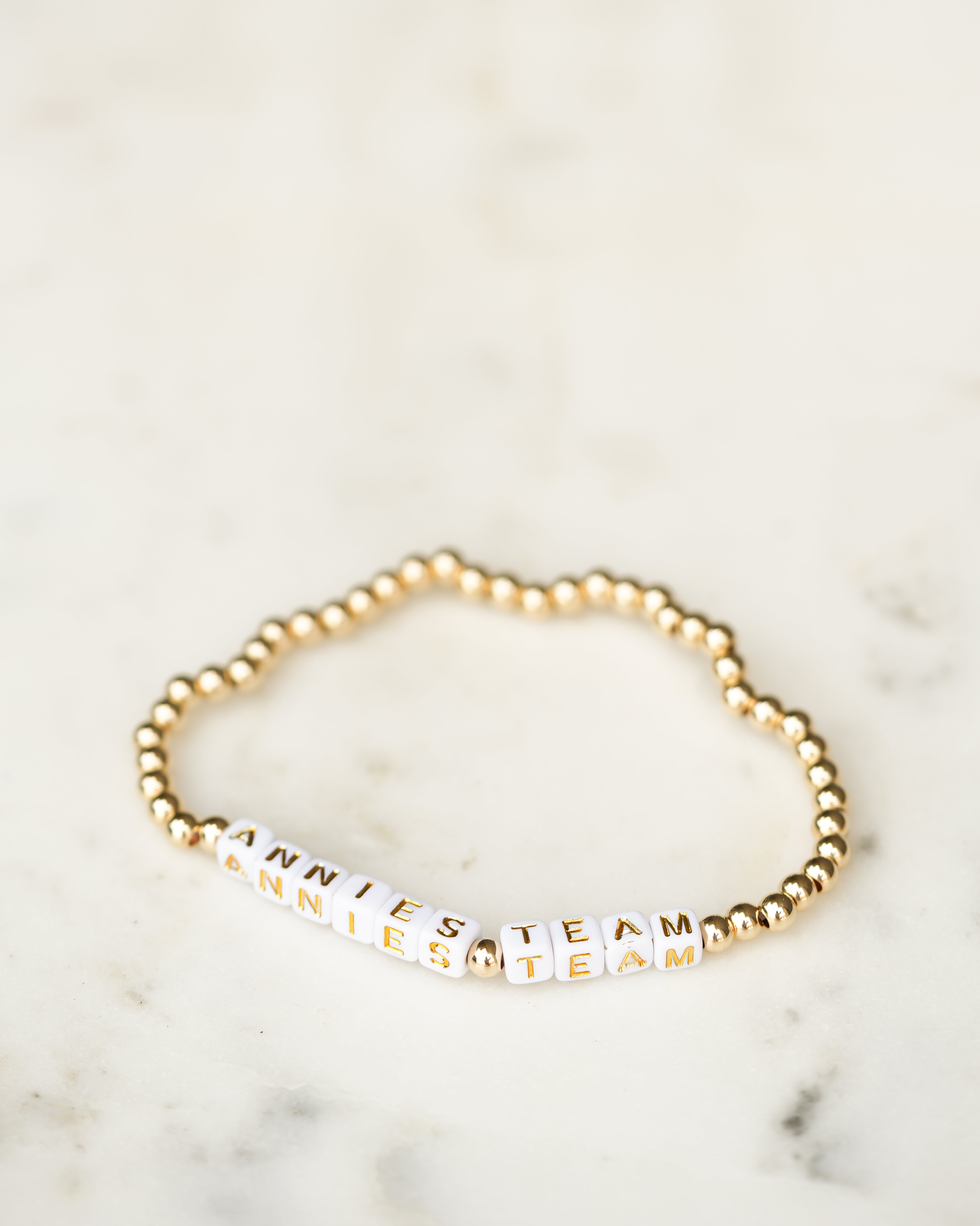 14k Gold Filled 'Annie's Team' Bracelet