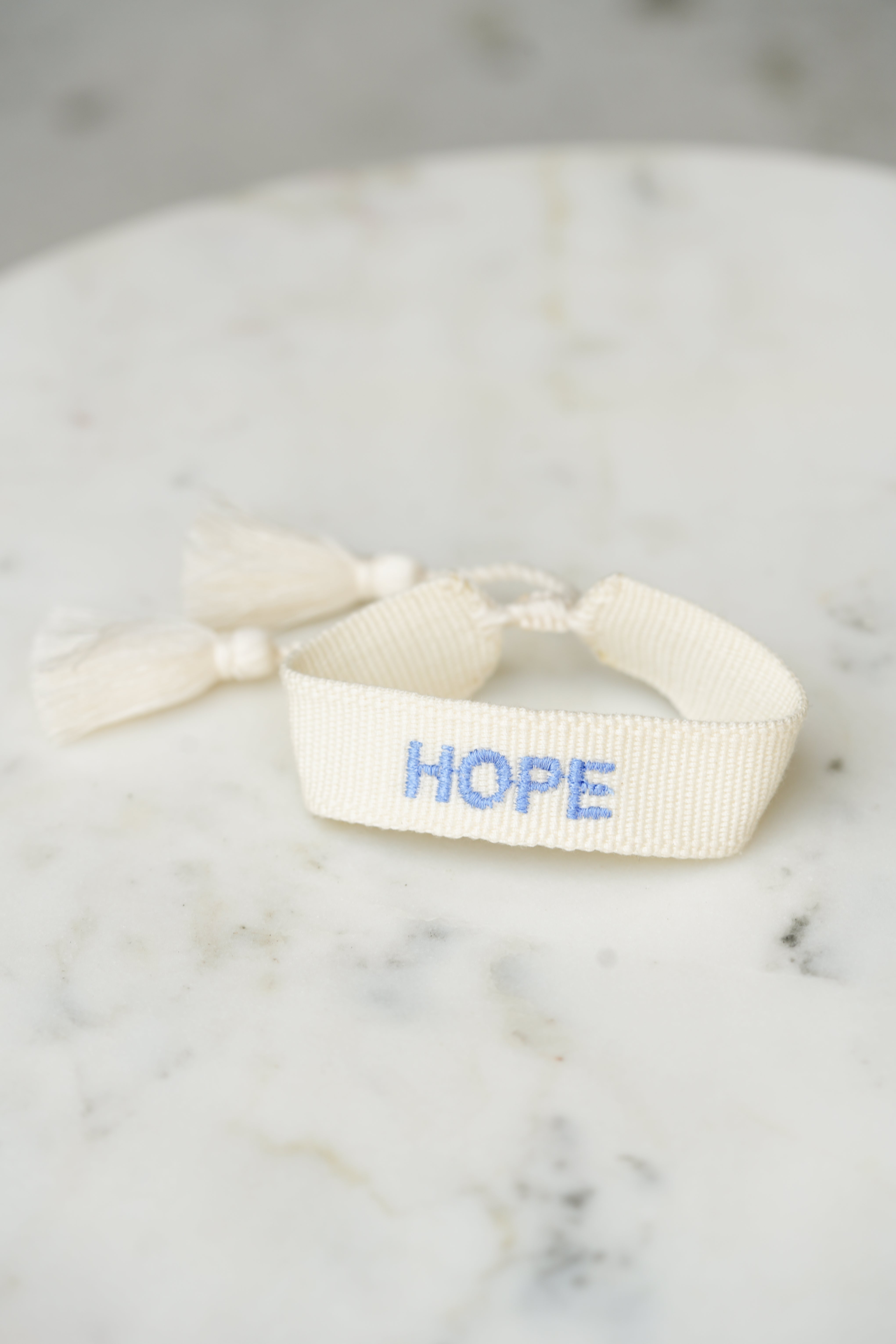 Annie's Team 'Hope' Embroidered Bracelet
