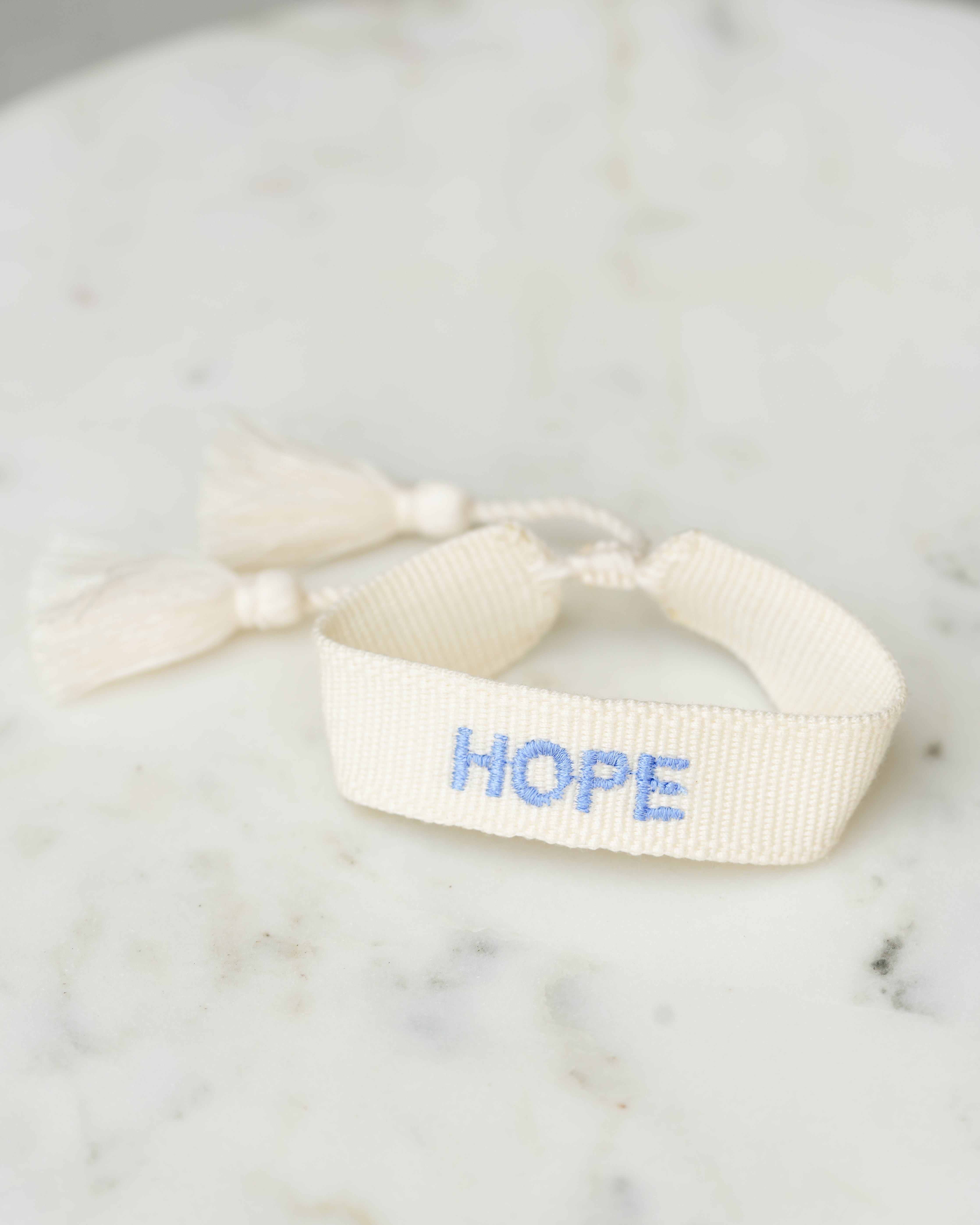 Annie's Team 'Hope' Embroidered Bracelet