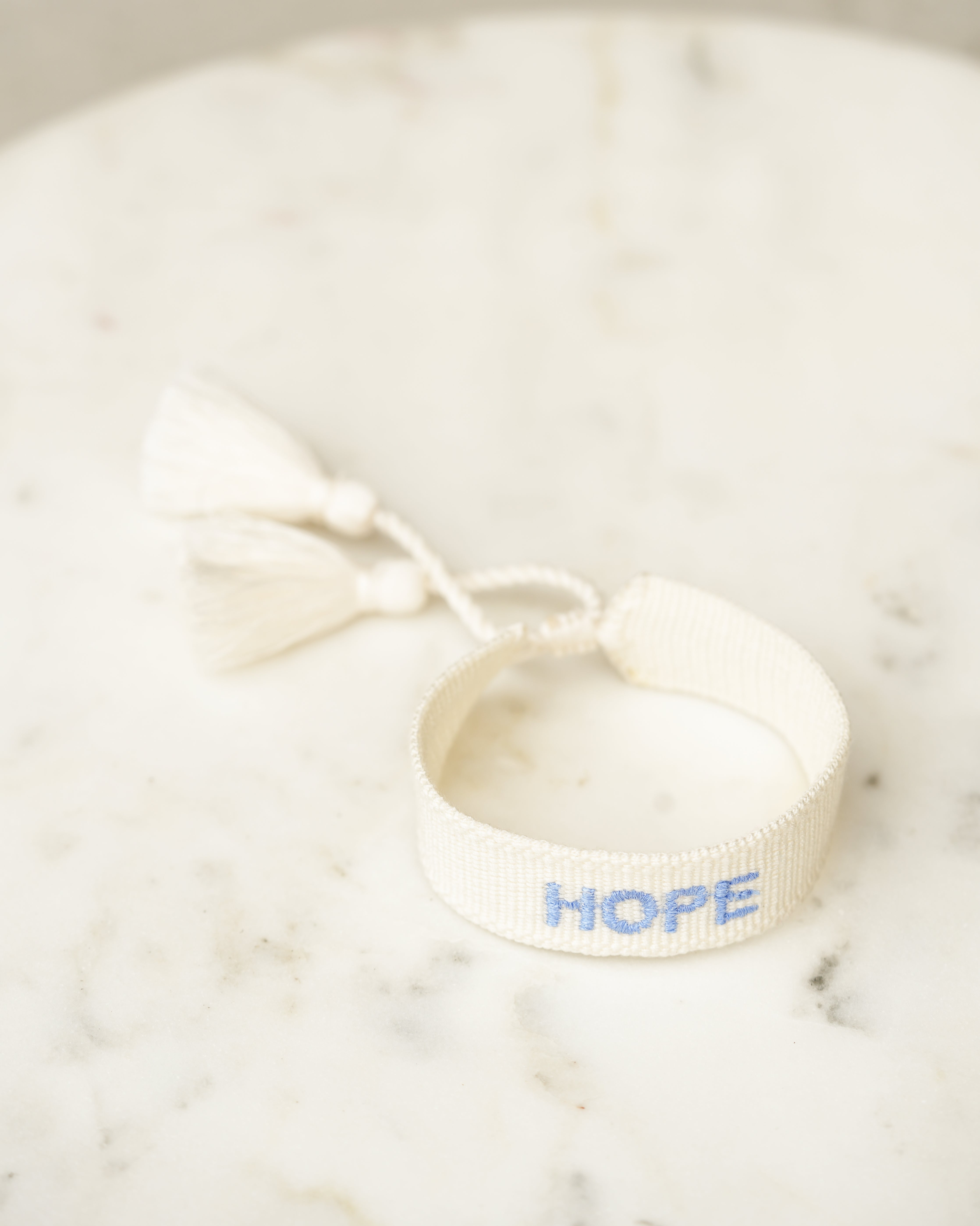 Annie's Team 'Hope' Embroidered Bracelet
