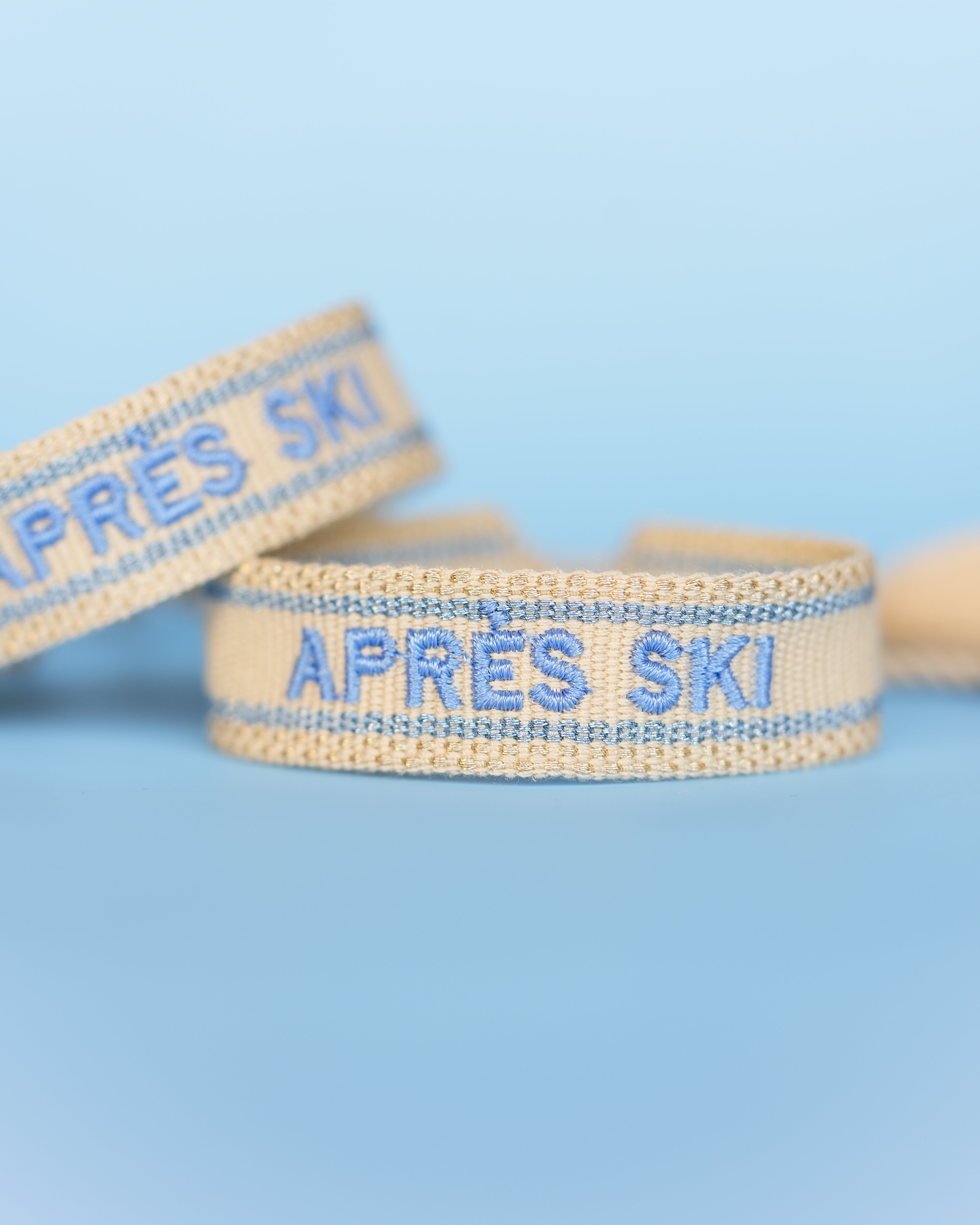 Après Ski Embroidered Bracelet