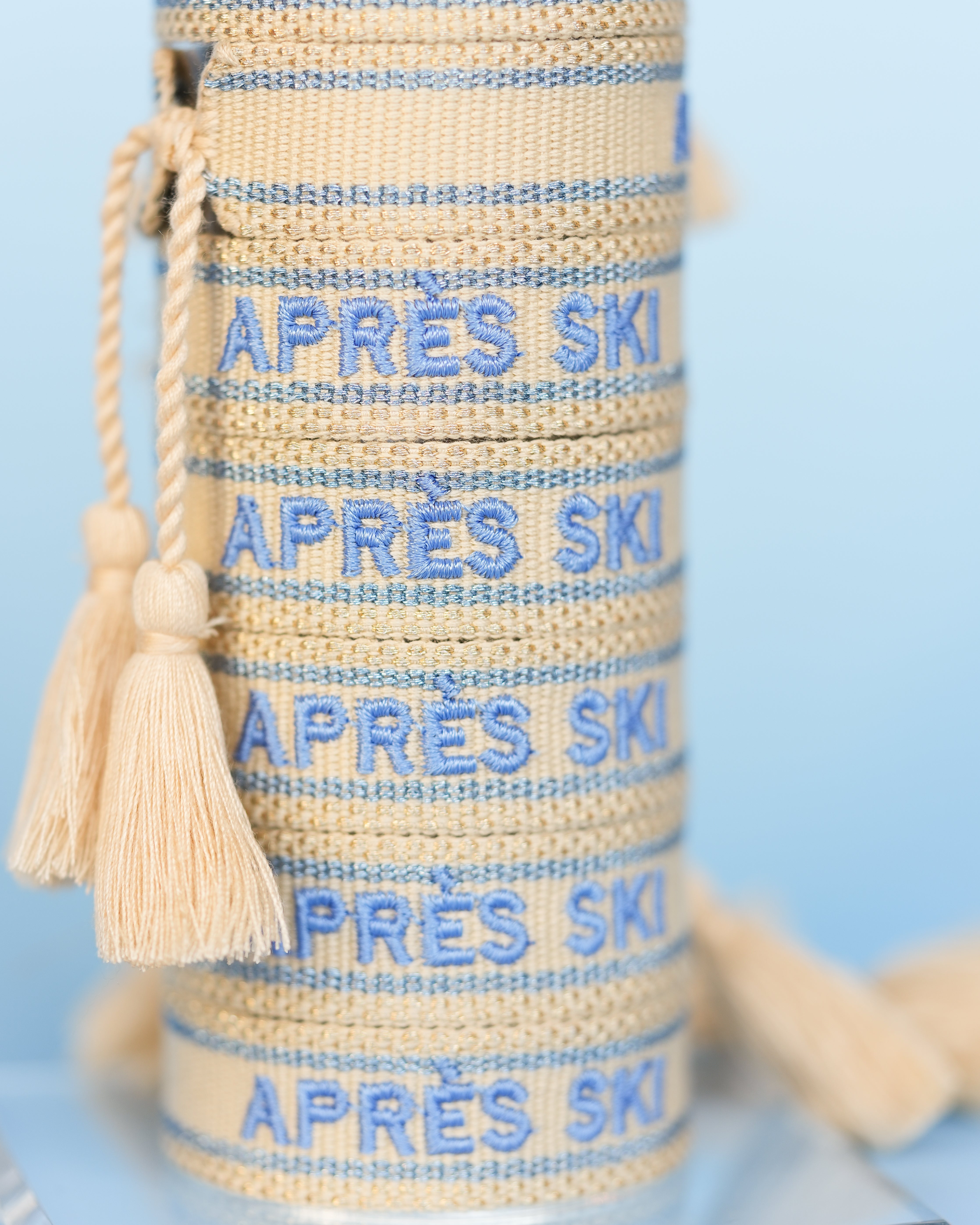 Après Ski Embroidered Bracelet