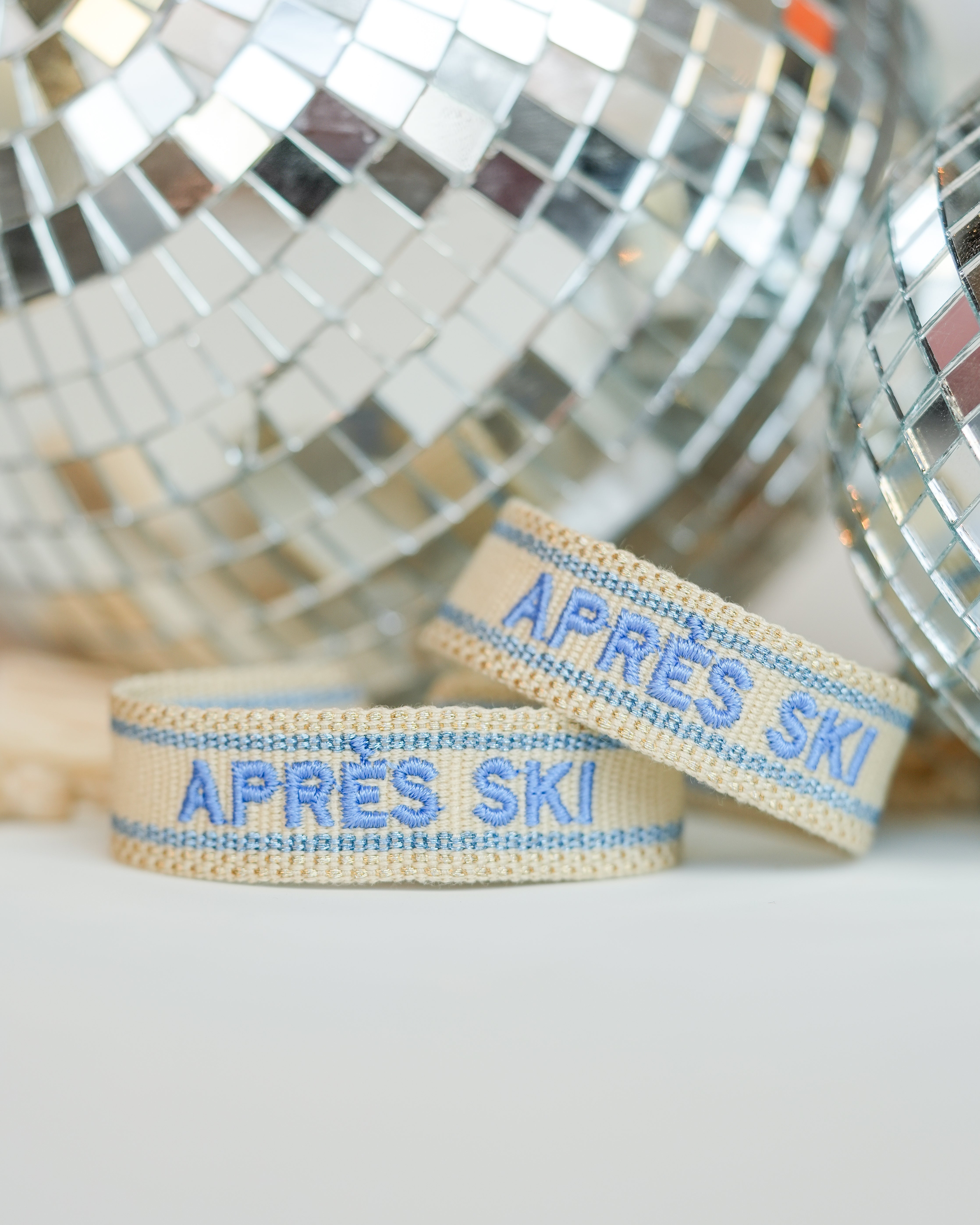 Après Ski Embroidered Bracelet