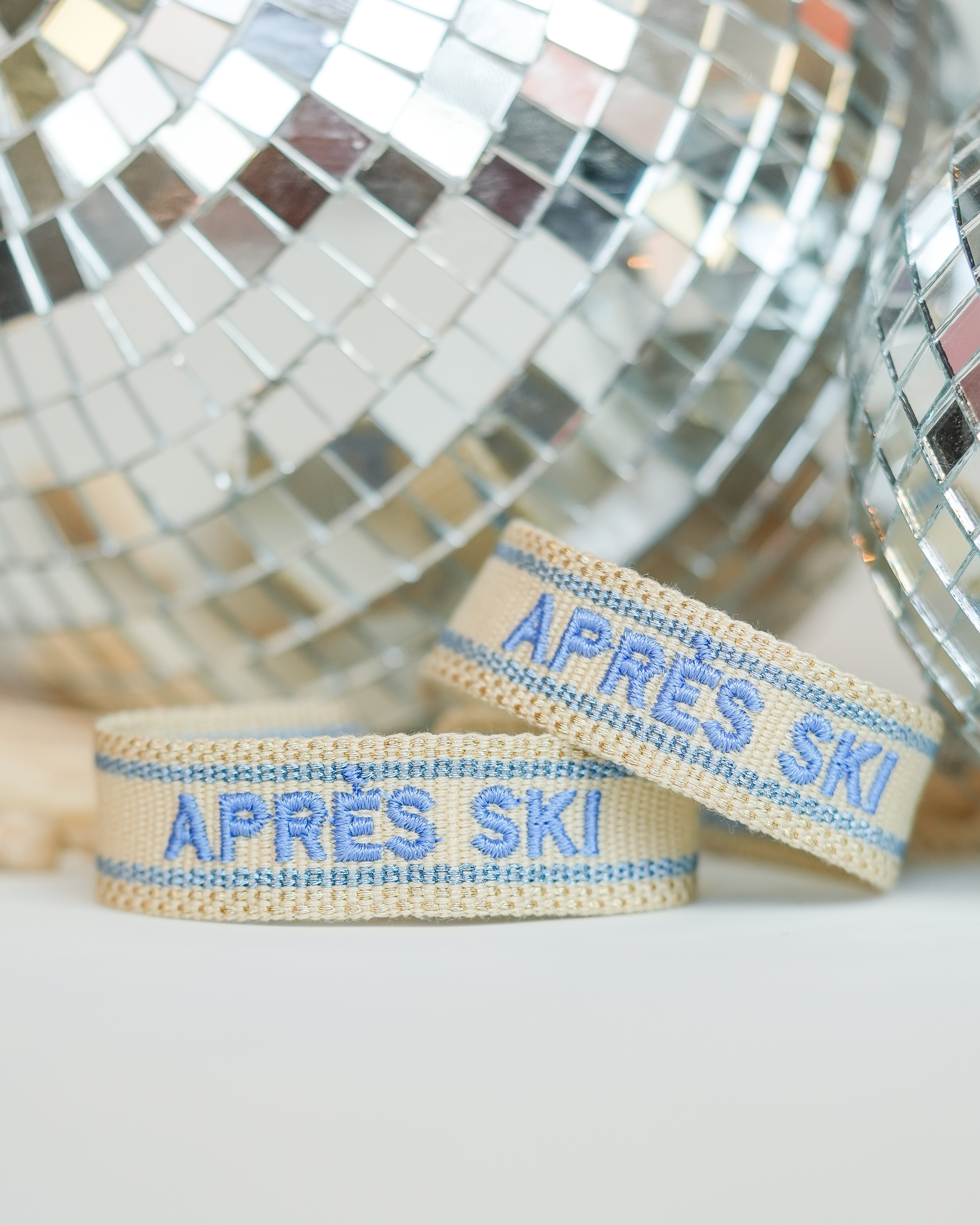 Après Ski Embroidered Bracelet