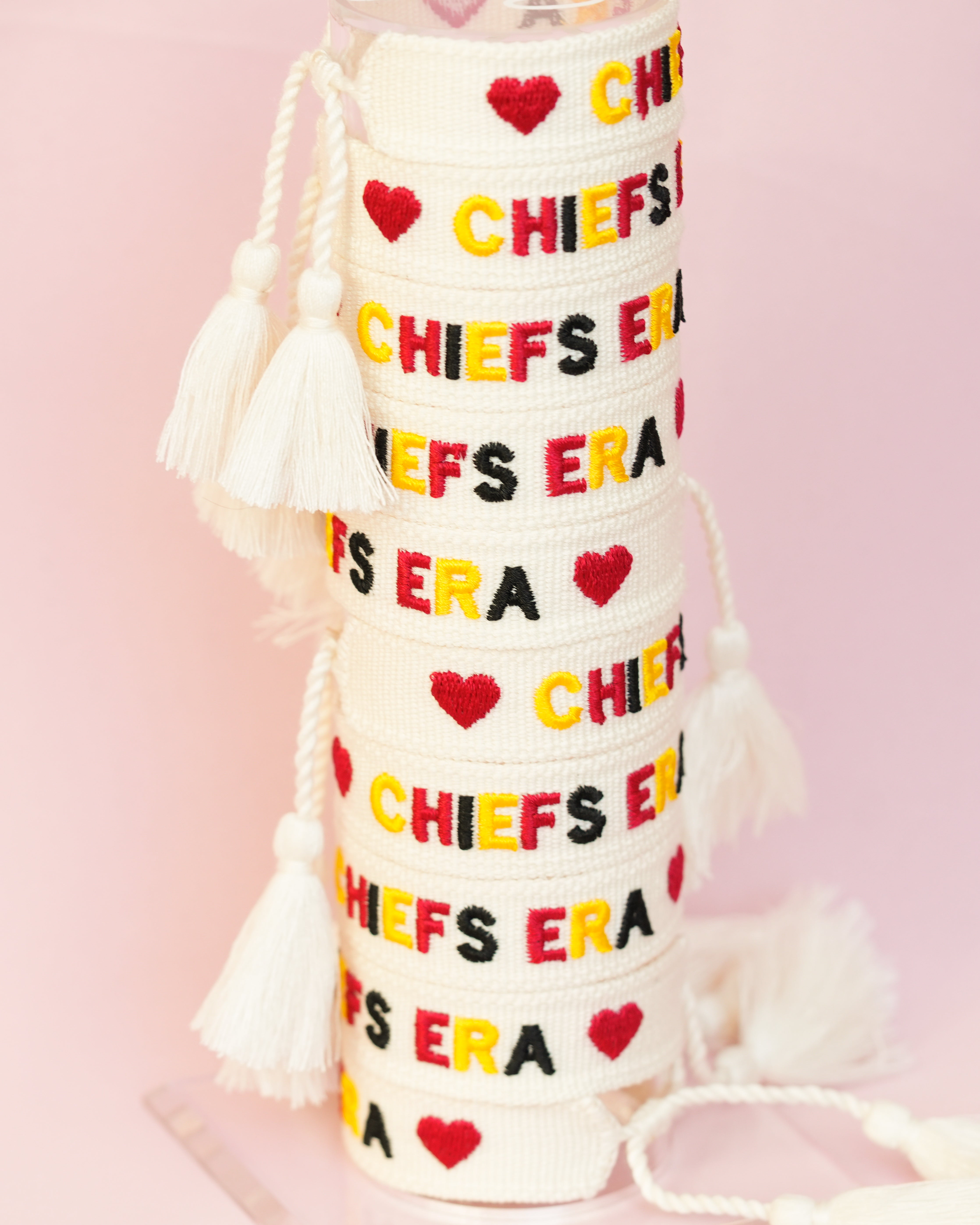 Chiefs Era Embroidered Bracelet