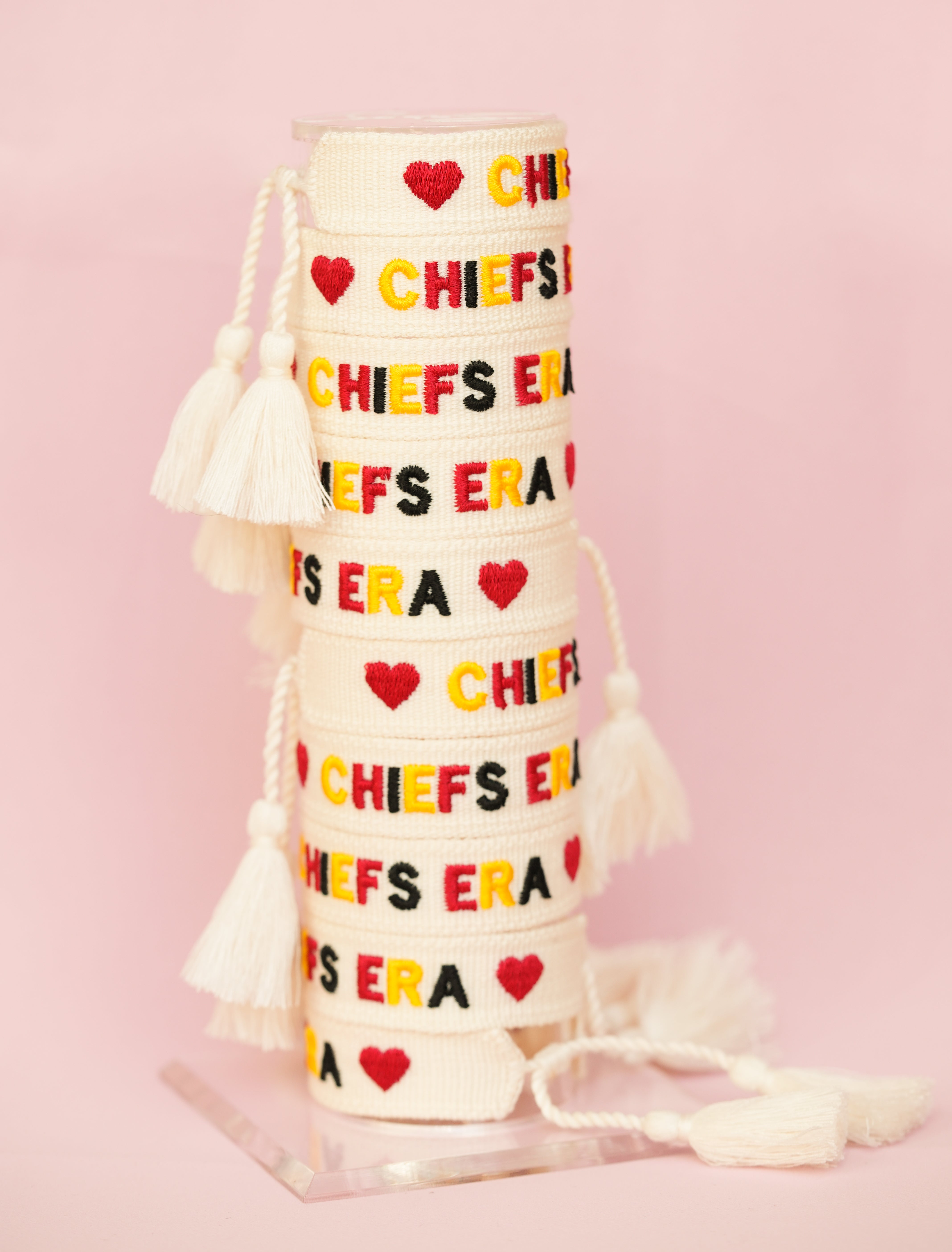 Chiefs Era Embroidered Bracelet