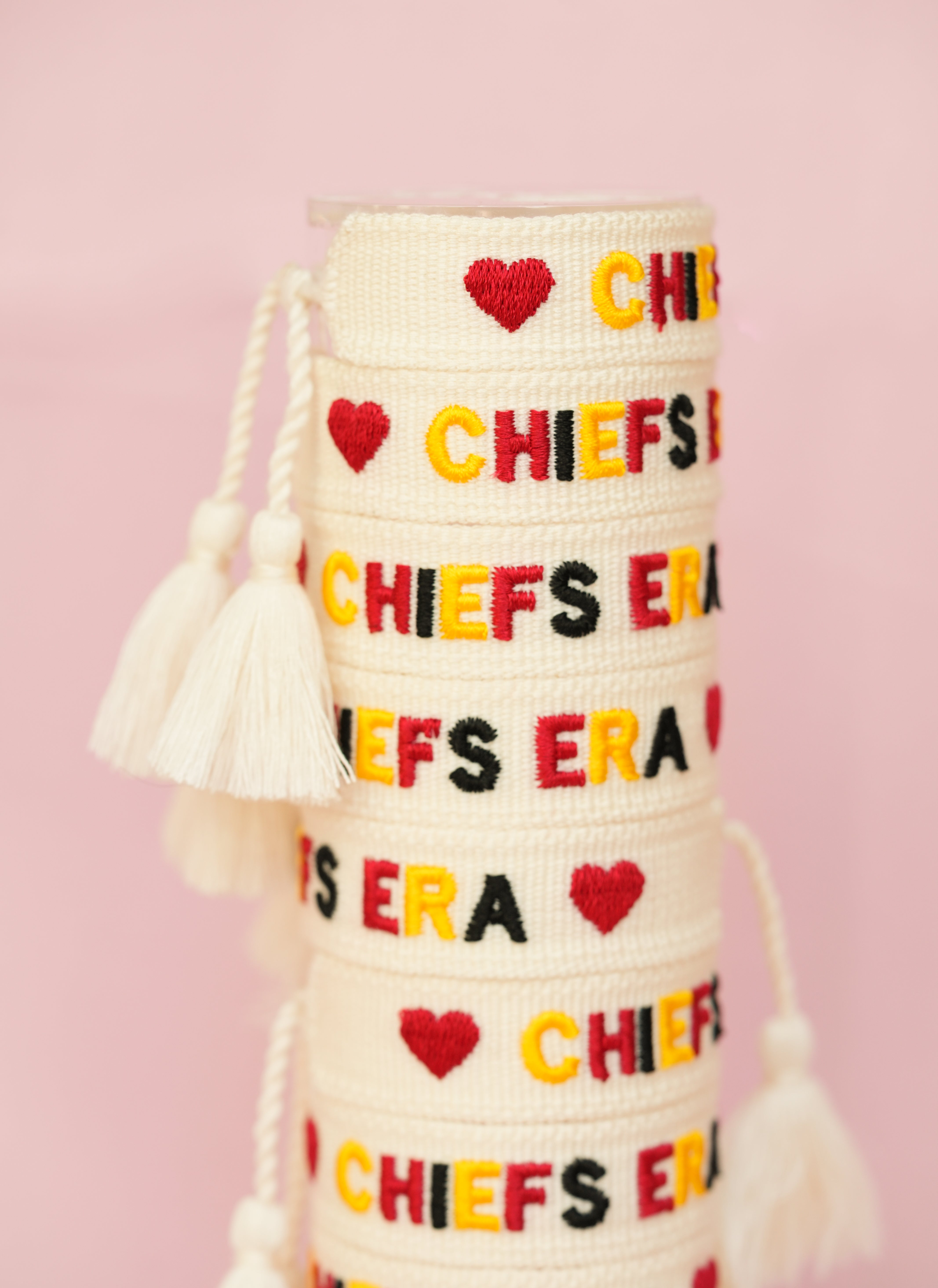 Chiefs Era Embroidered Bracelet