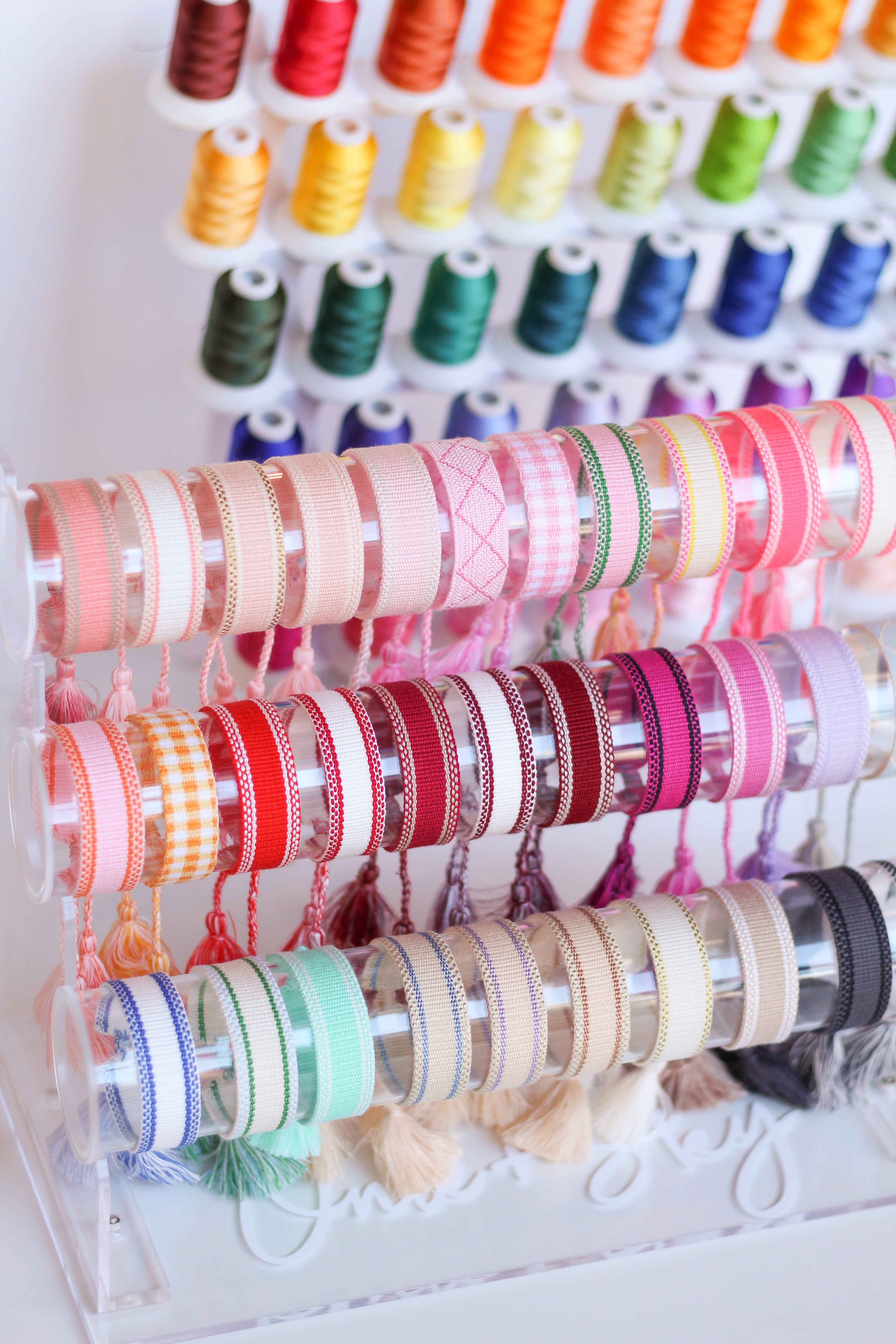 Custom Embroidered Bracelet