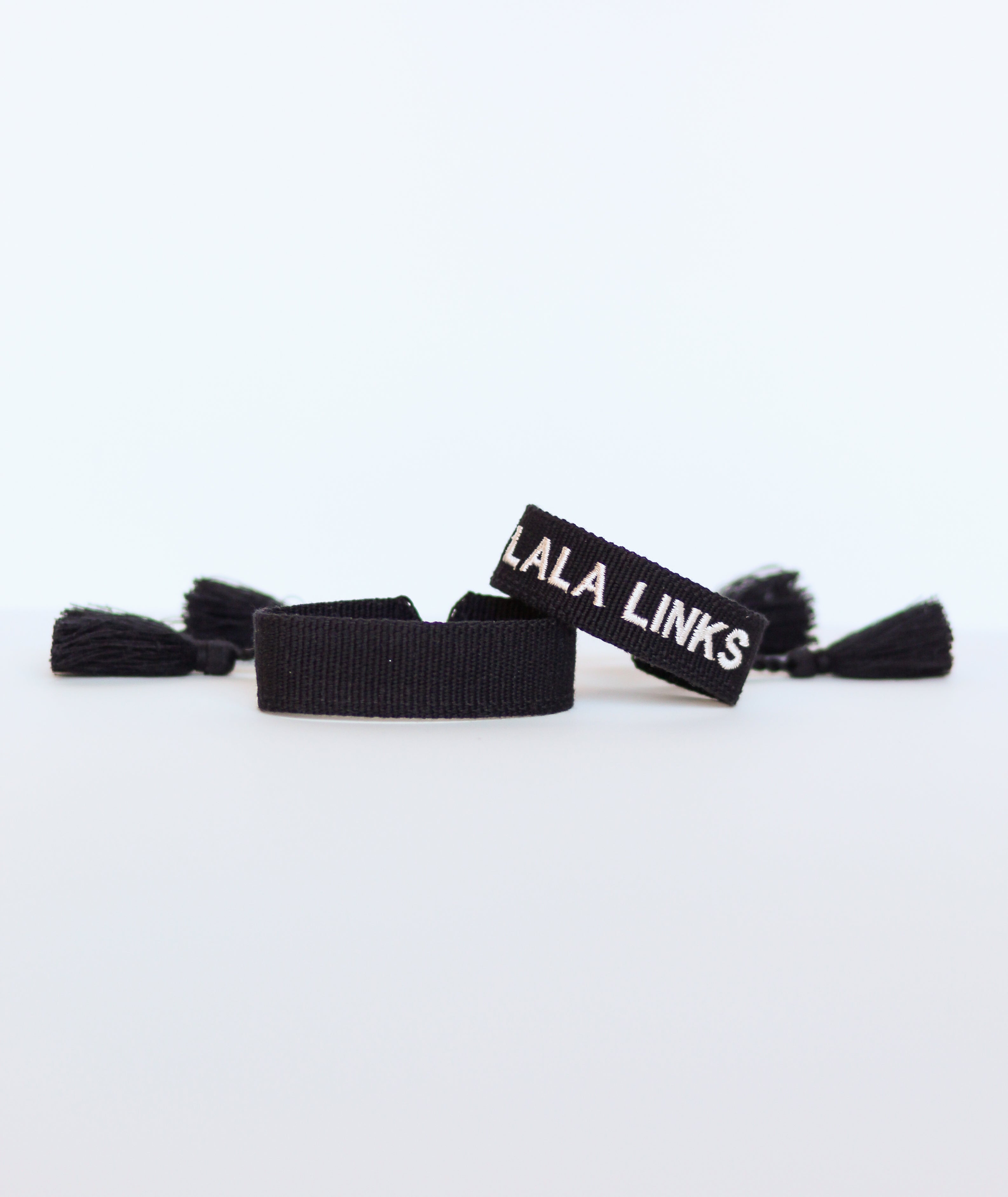 Solid Custom Embroidered Bracelet