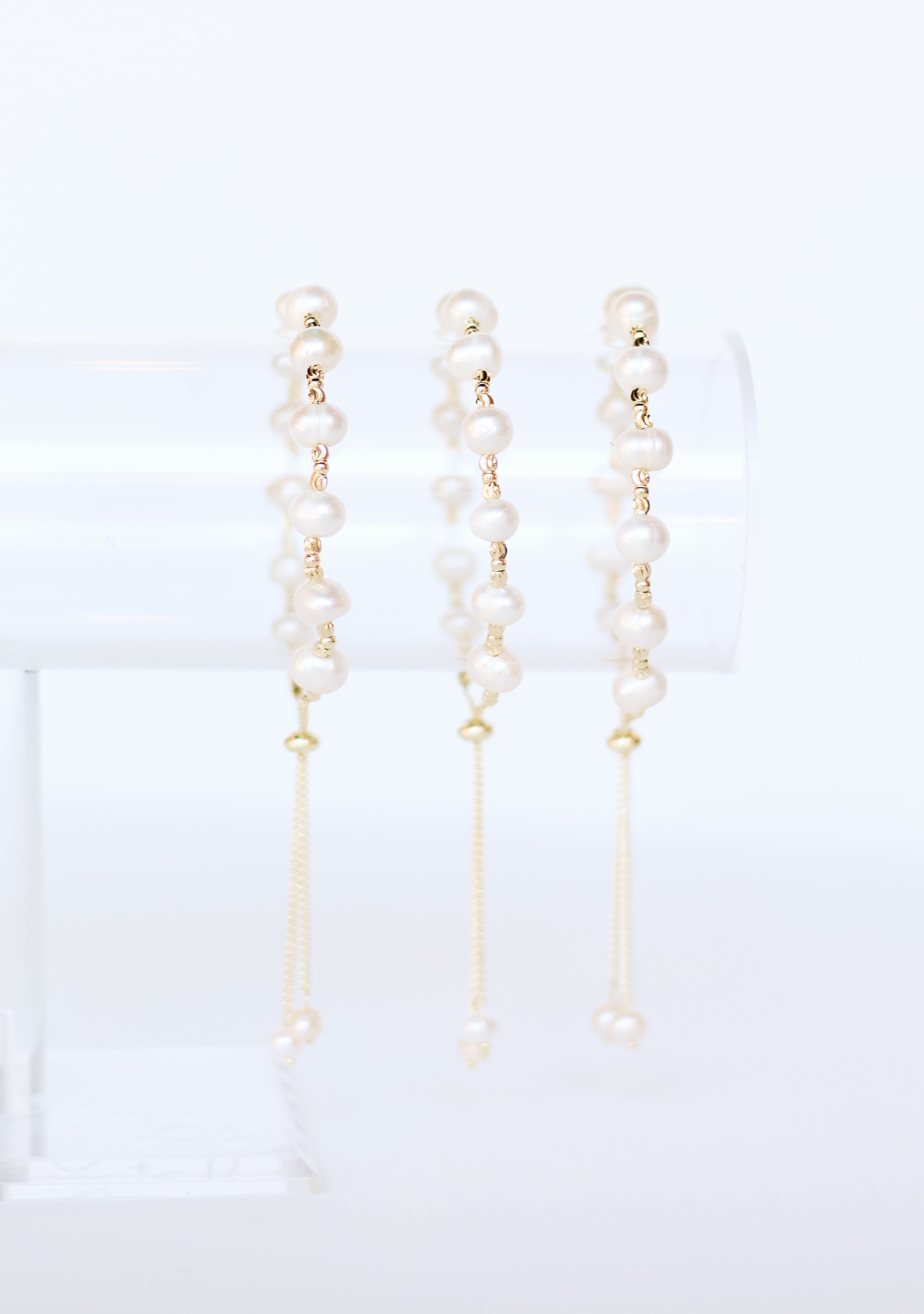 Adjustable Pearl Bracelet