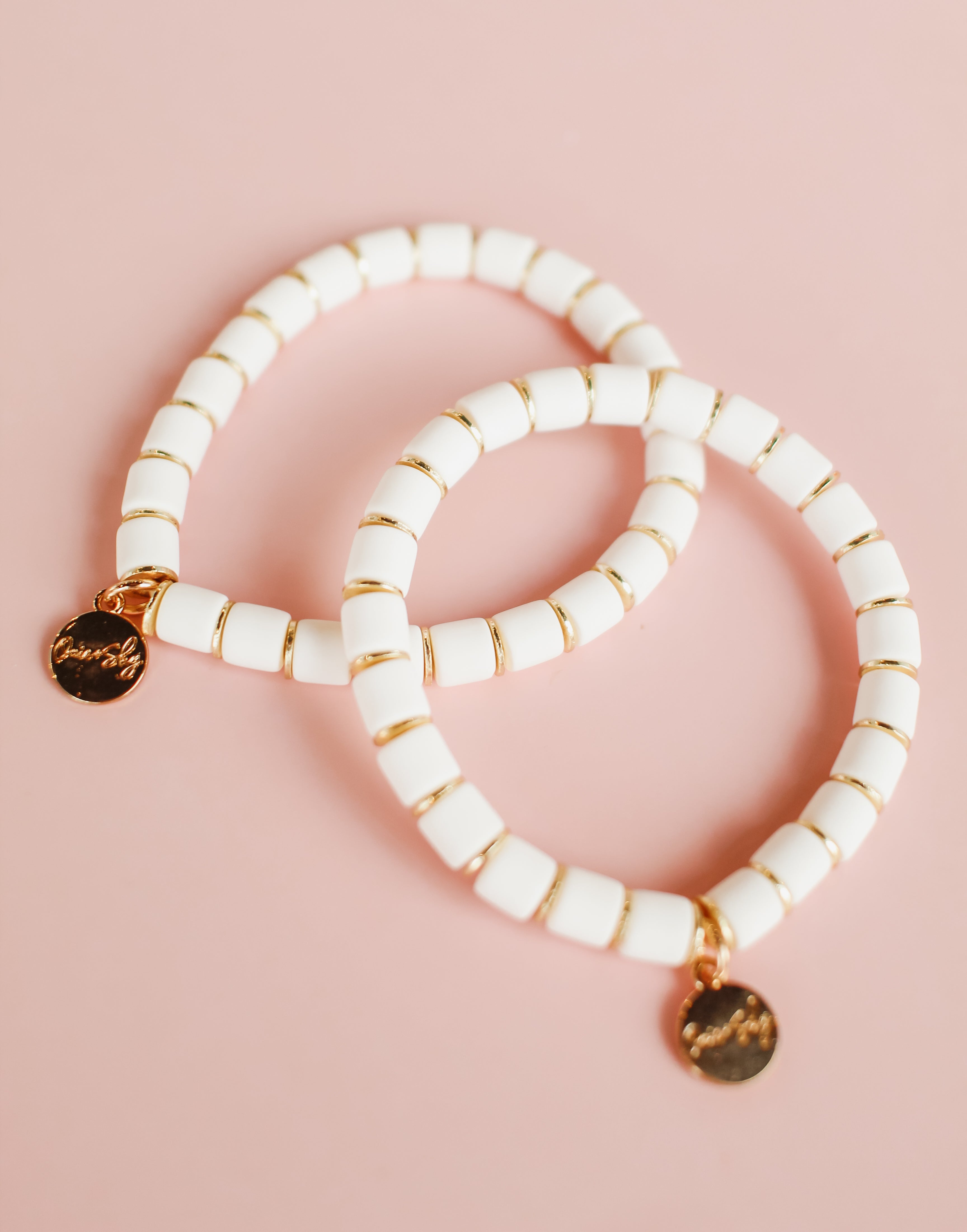New! Wide Heishi Bracelet (Customizable)