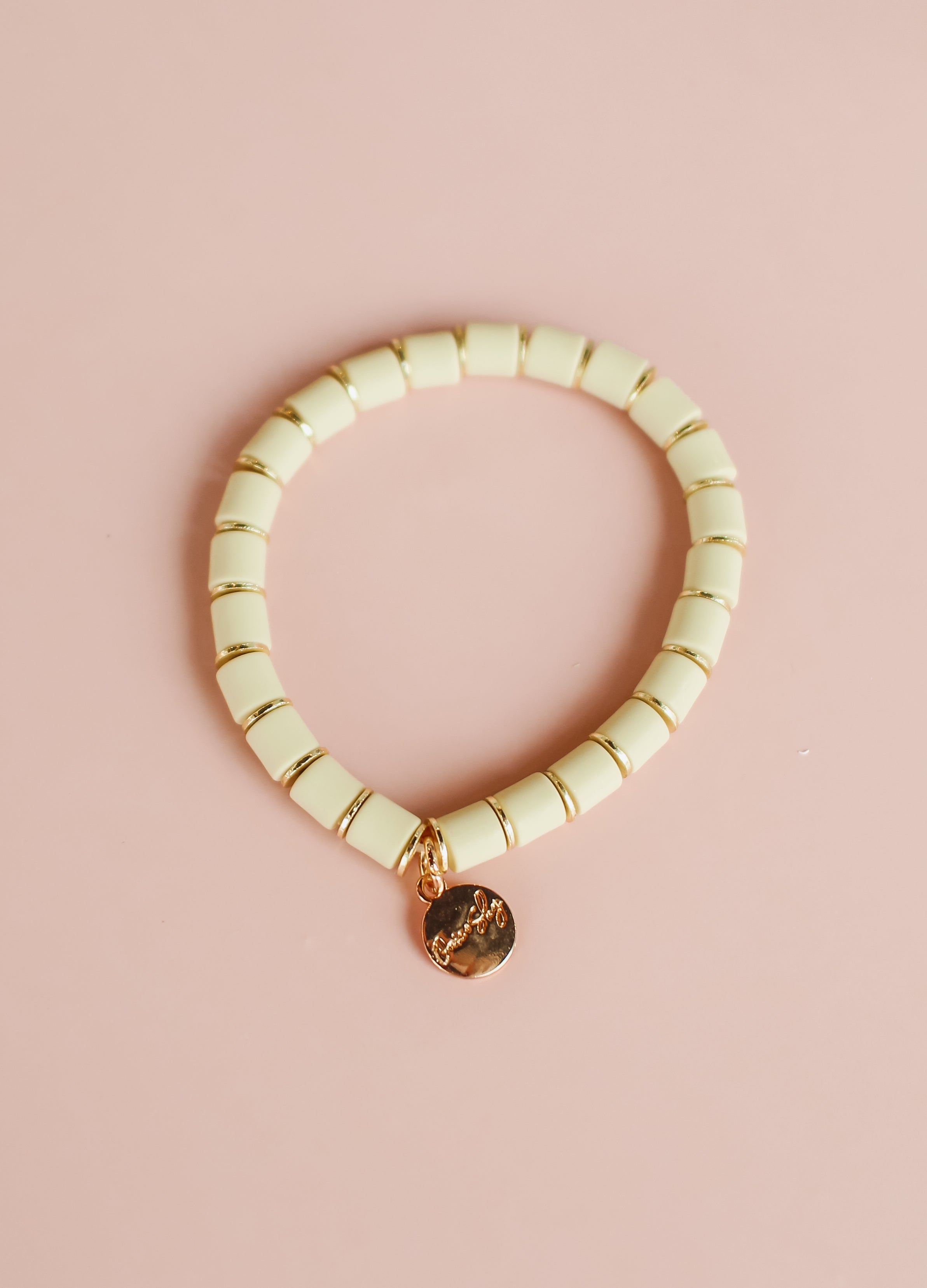 New! Wide Heishi Bracelet (Customizable)