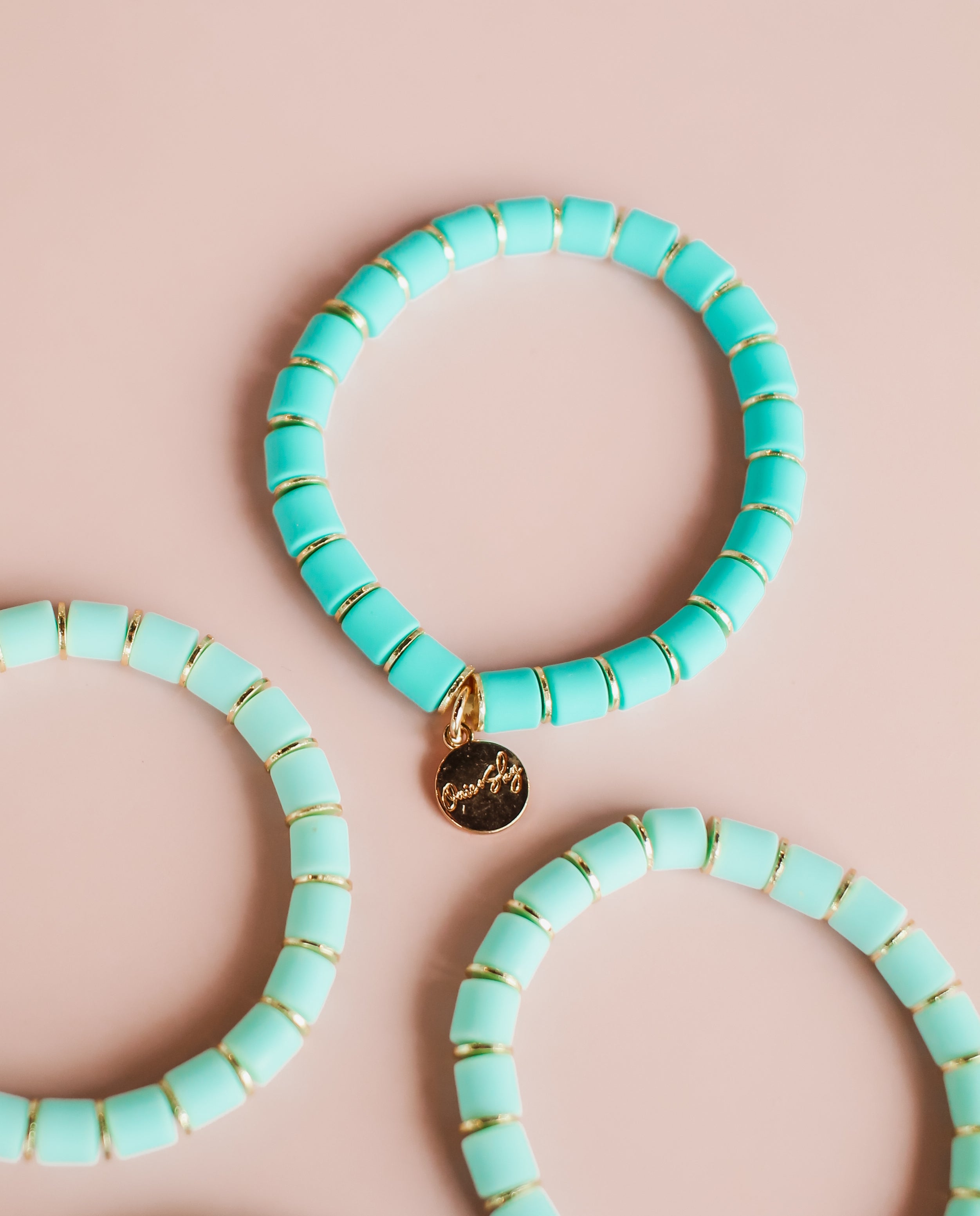 New! Wide Heishi Bracelet (Customizable)