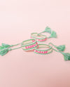 Caddy Please Embroidered Bracelet