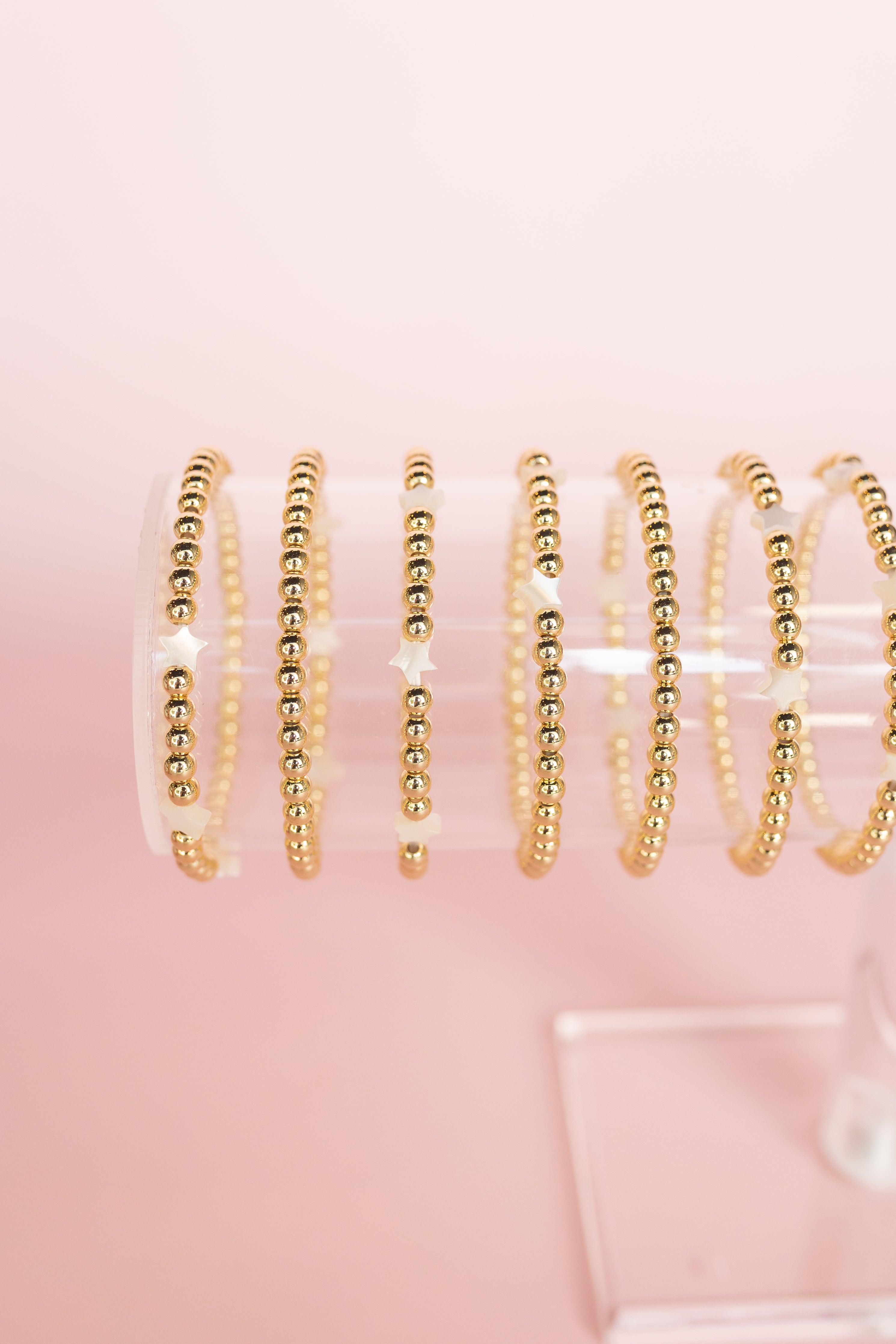 Gold Star Stretchy Bracelet