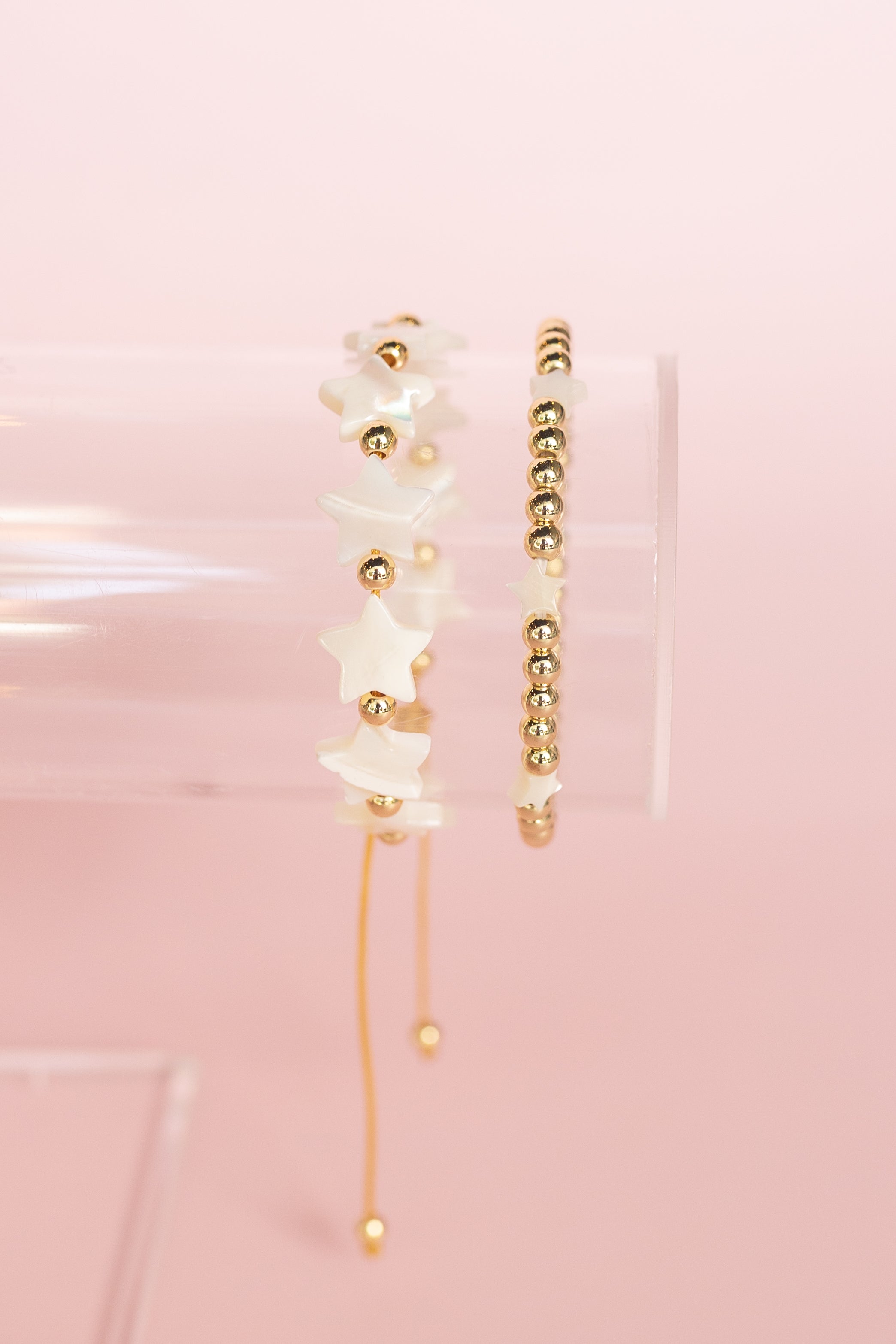 Gold Star Stretchy Bracelet