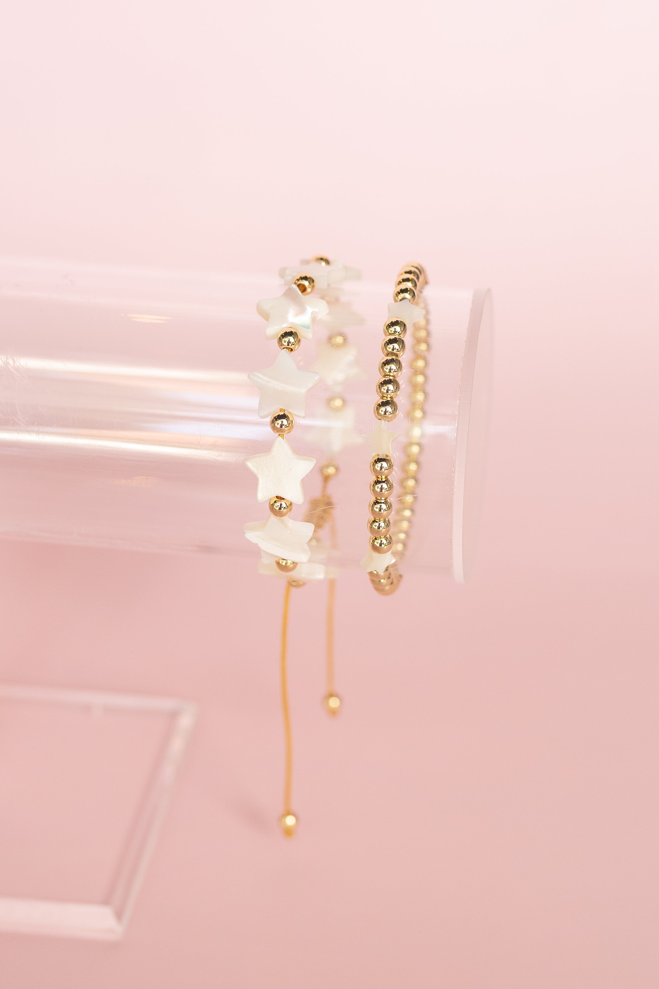 Gold Star Stretchy Bracelet