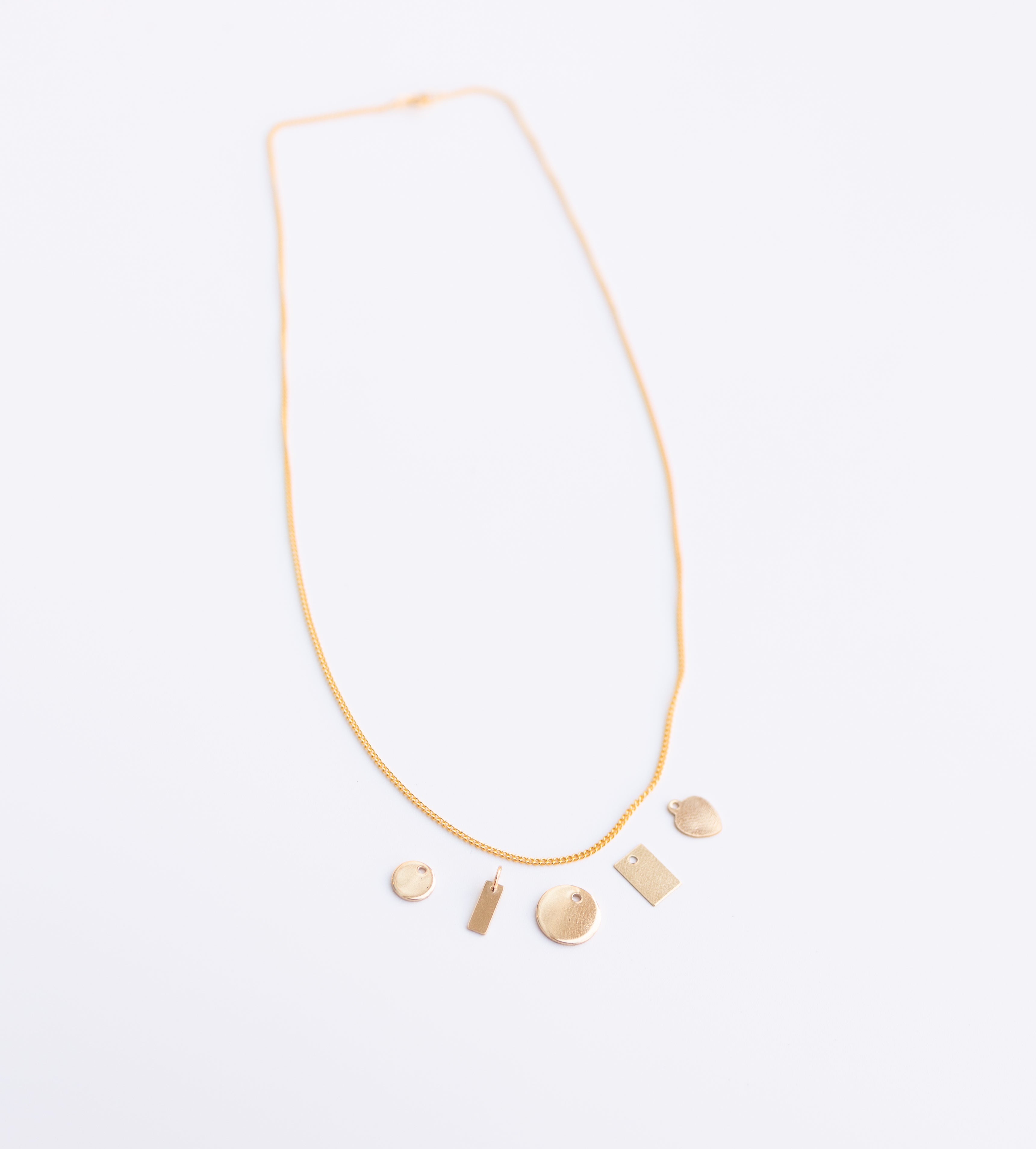 Gold Filled Verona Necklace (Engravable)