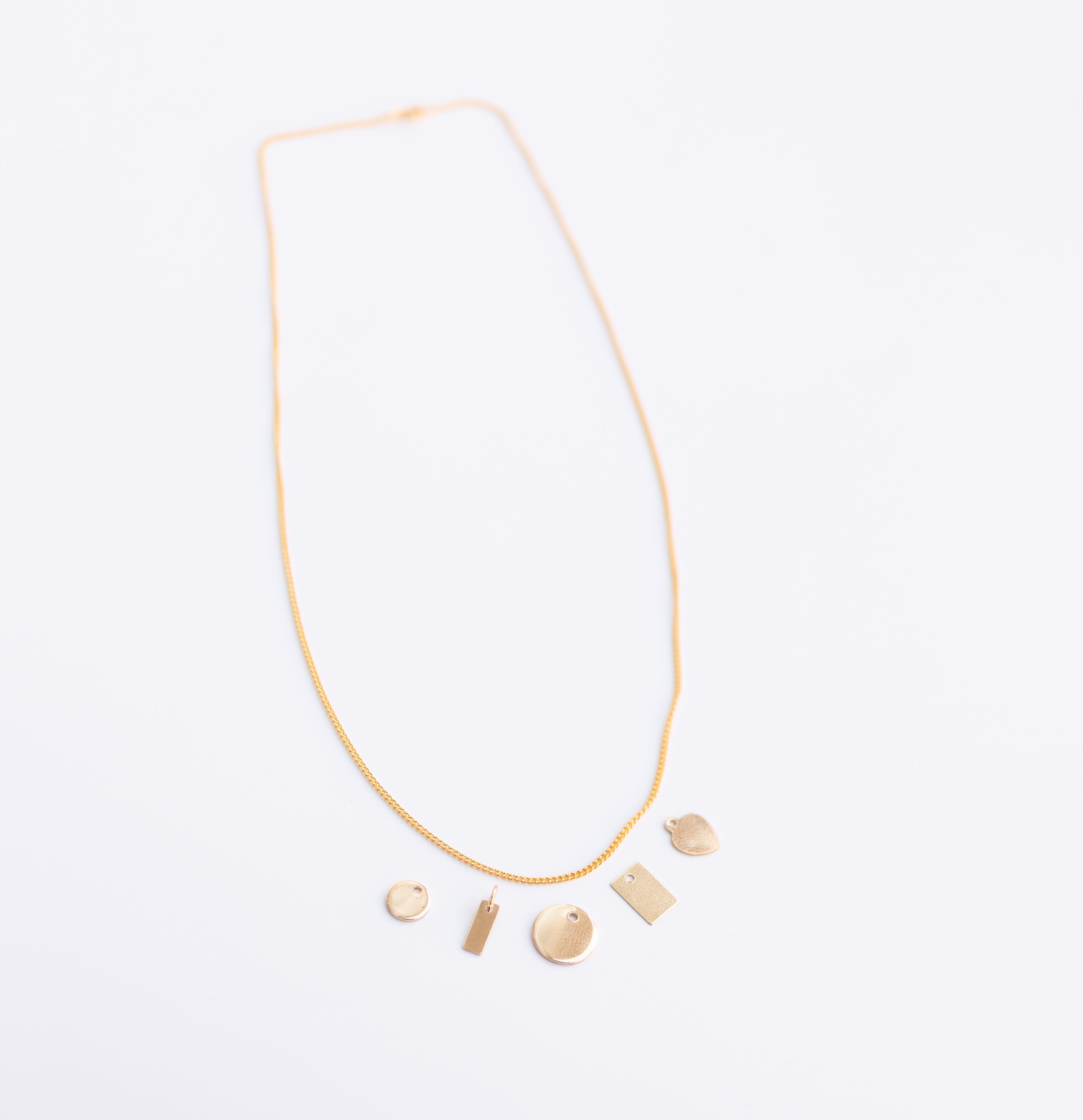 Gold Filled Verona Necklace (Engravable)