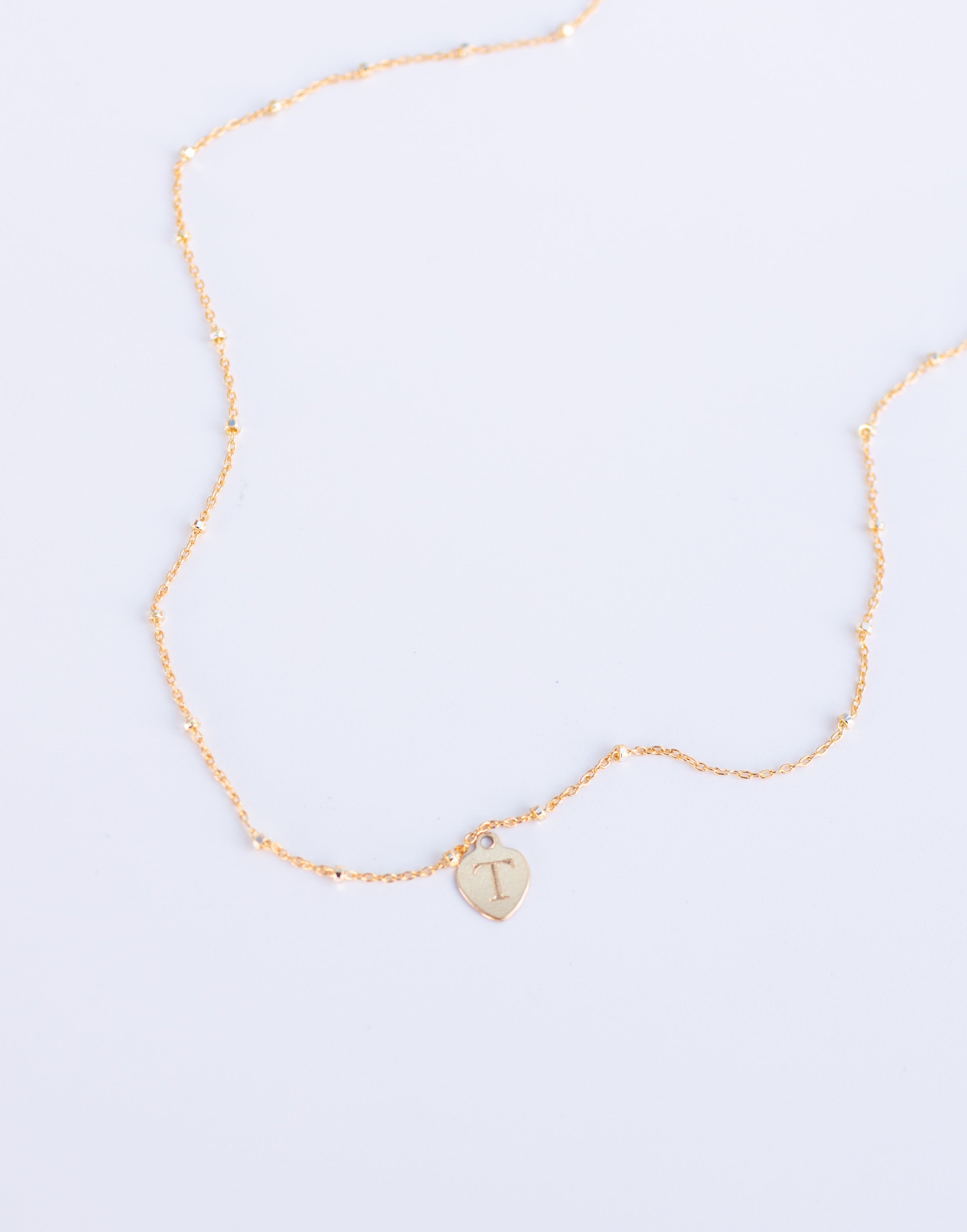Shimmer Satellite Necklace (Engravable)