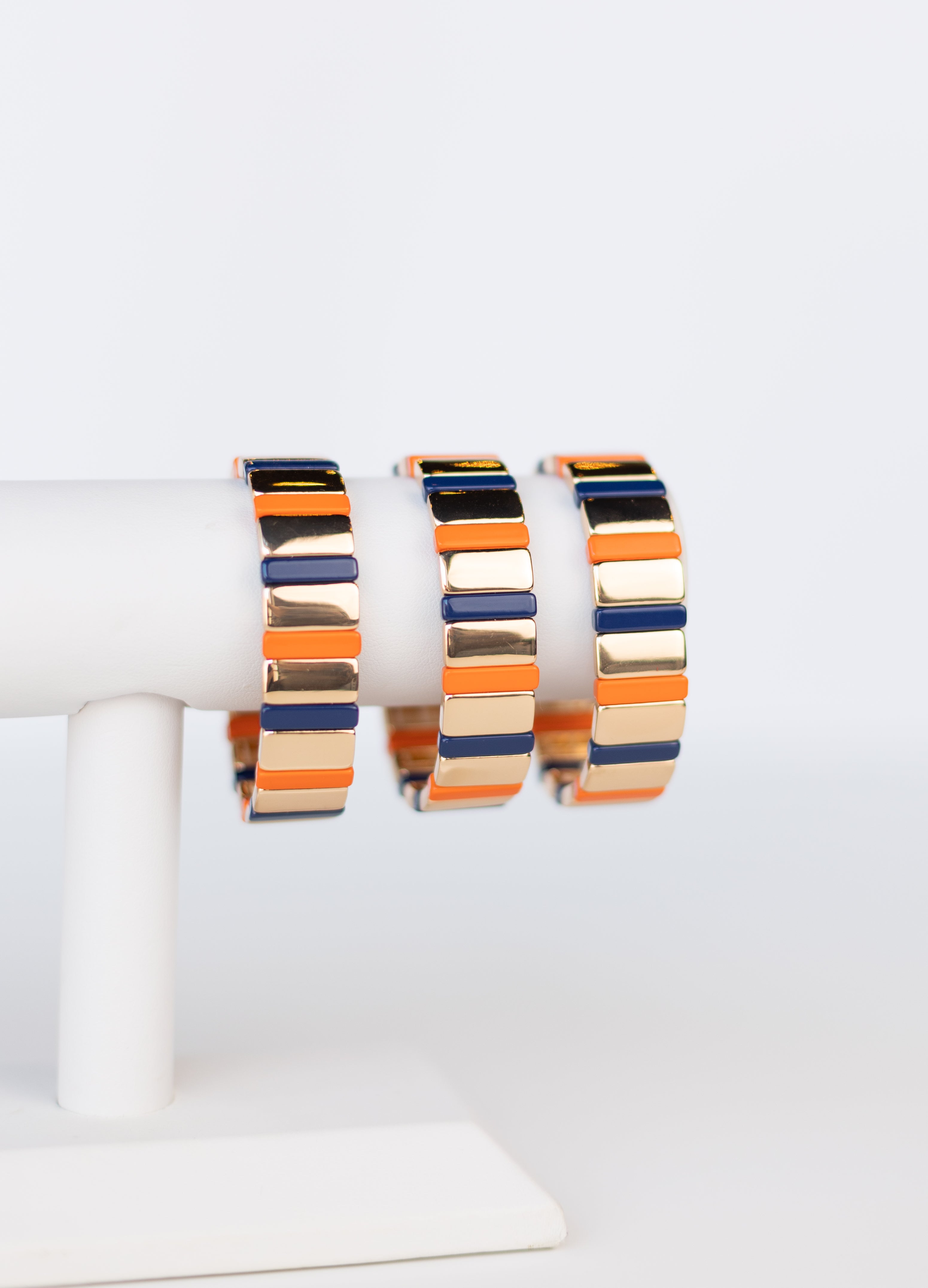 Game Day Tila (Navy + Orange)