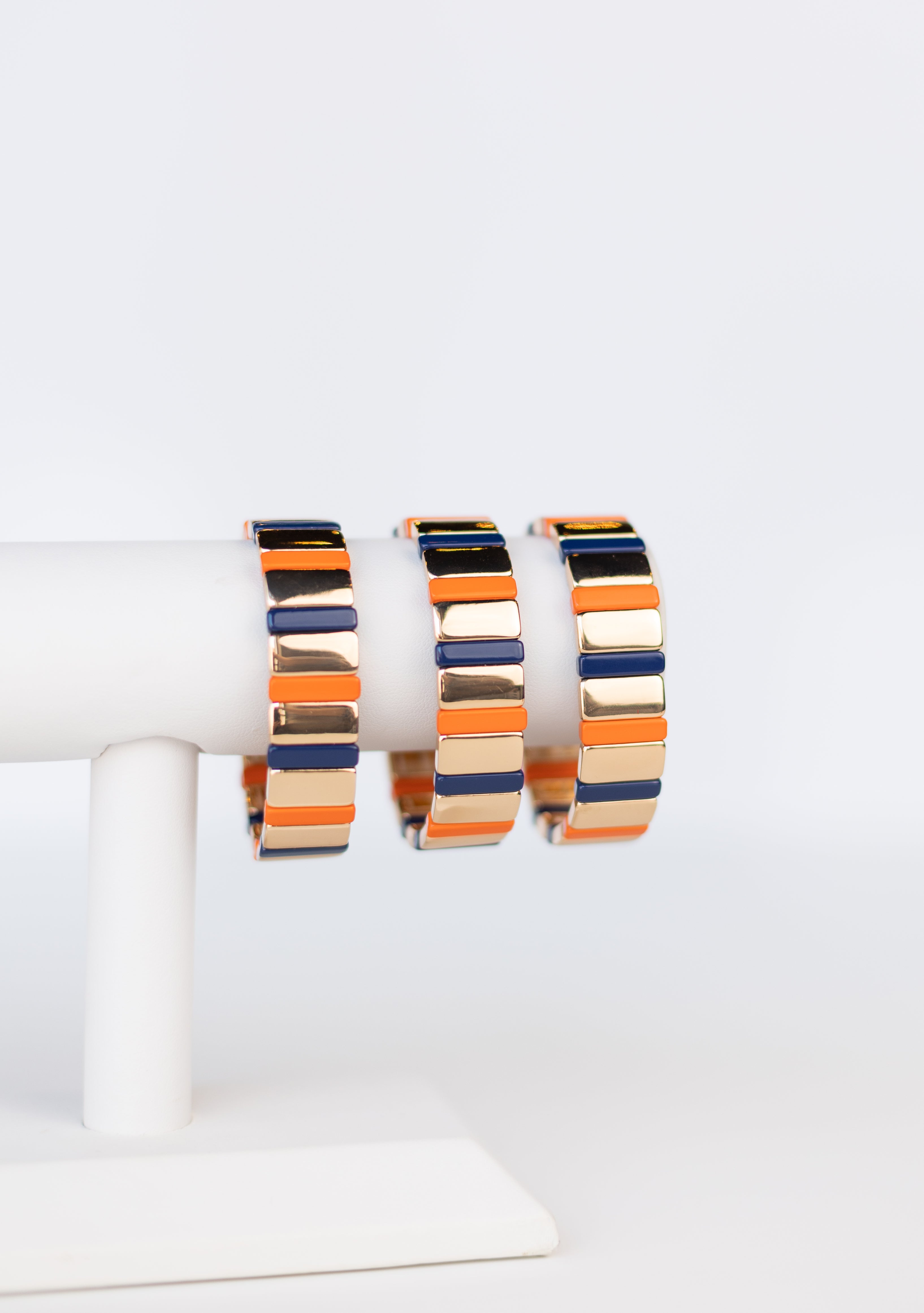 Game Day Tila (Navy + Orange)