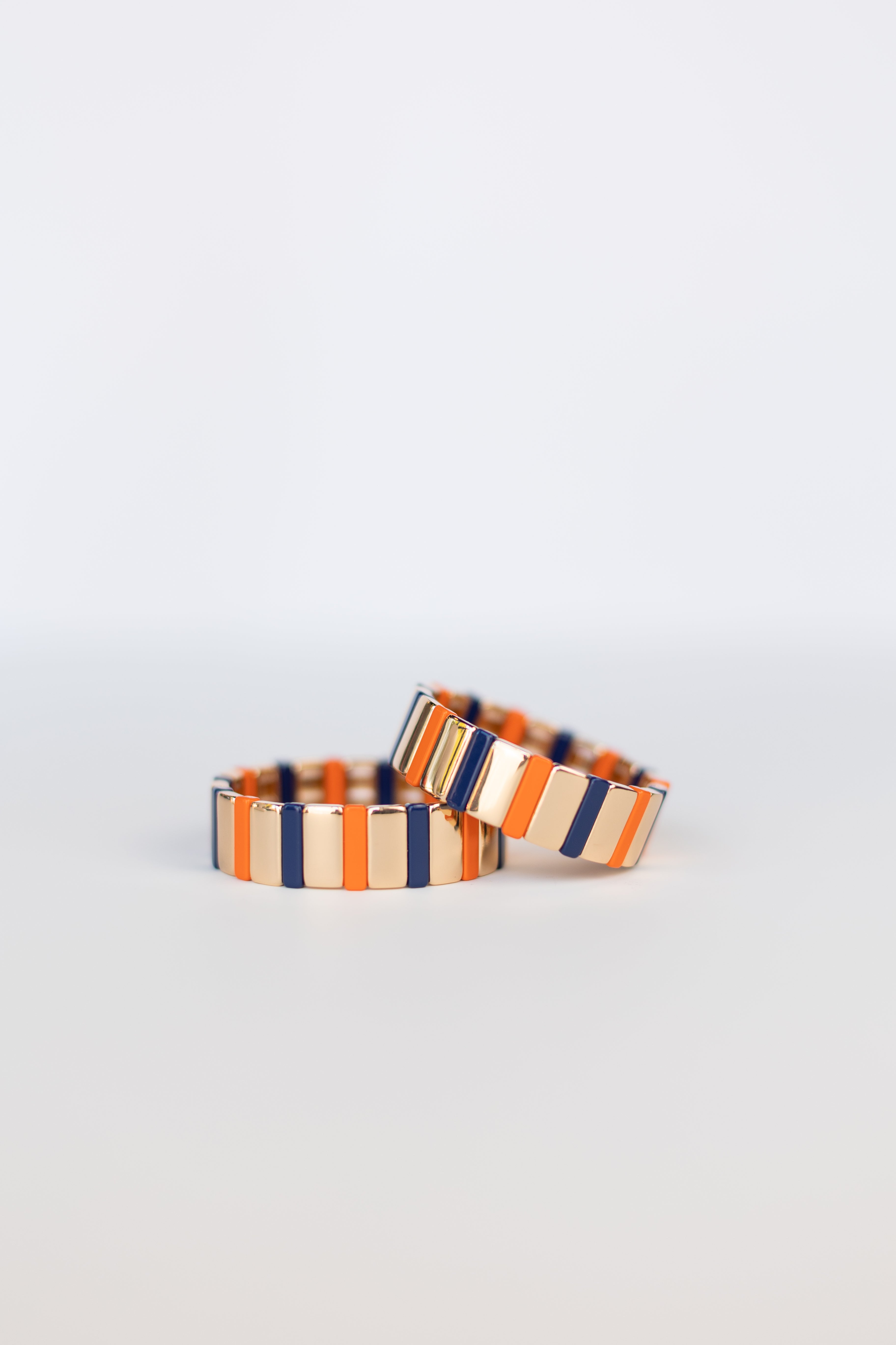Game Day Tila (Navy + Orange)