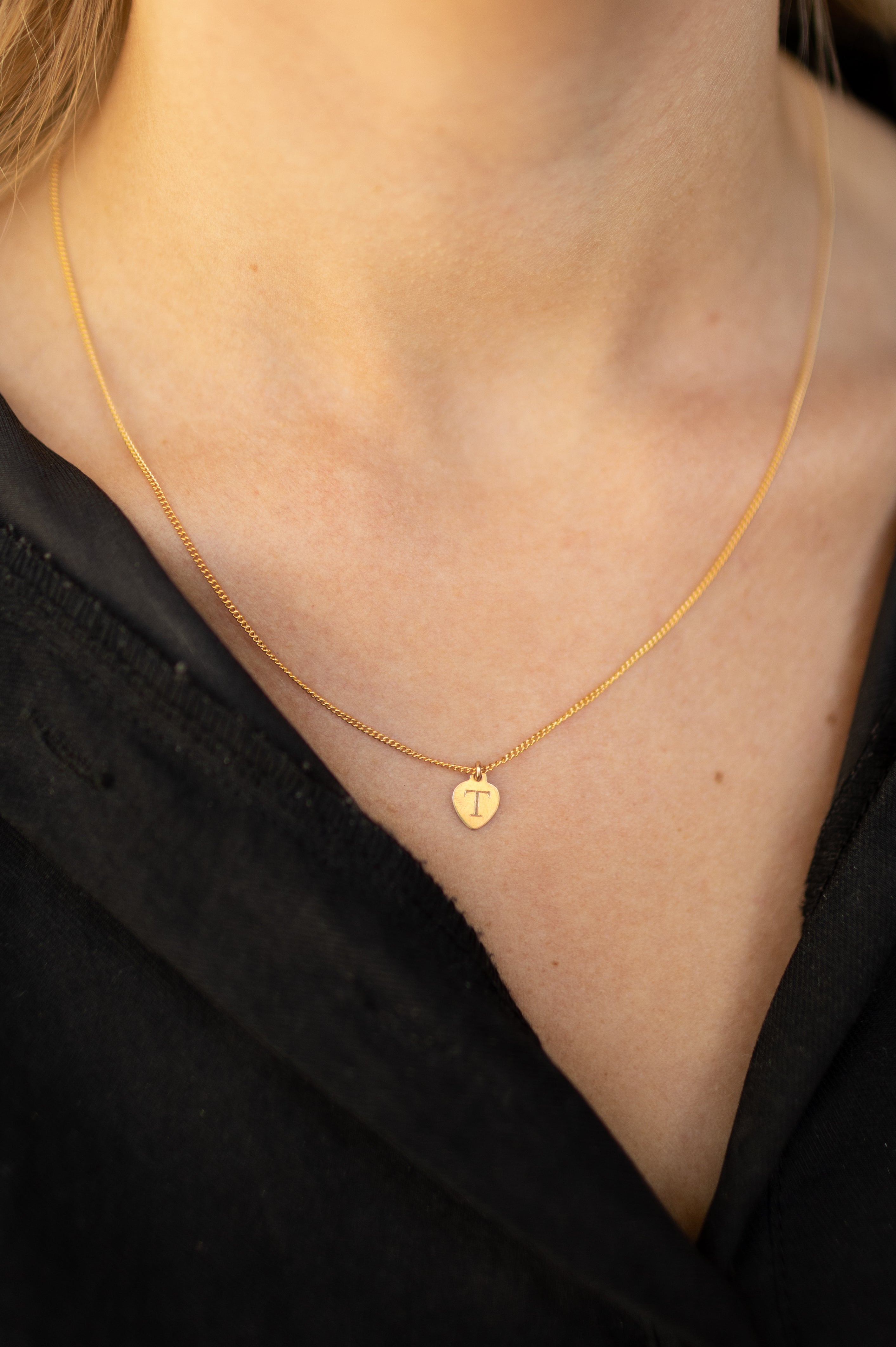 Gold Filled Verona Necklace (Engravable)