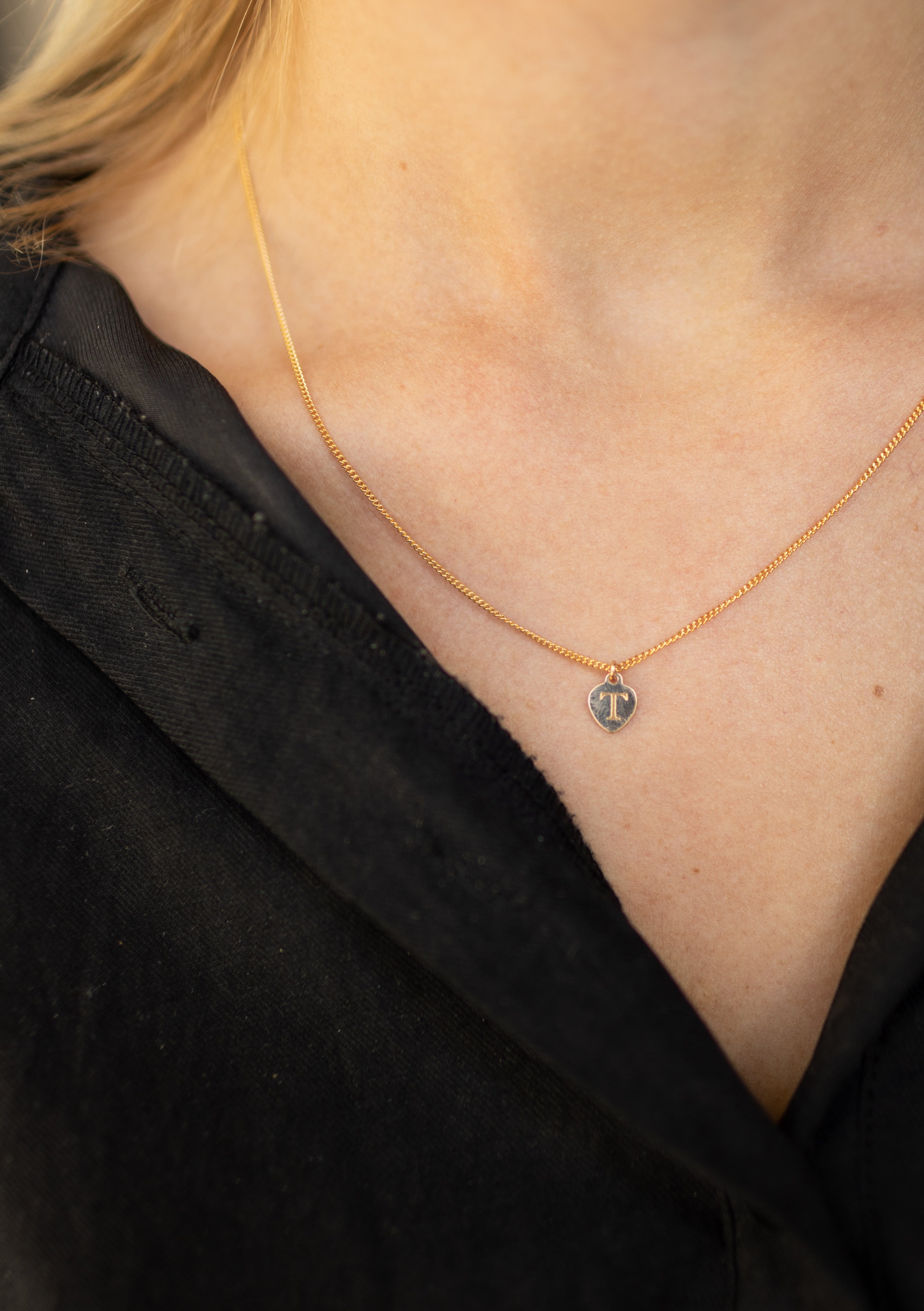 Gold Filled Verona Necklace (Engravable)
