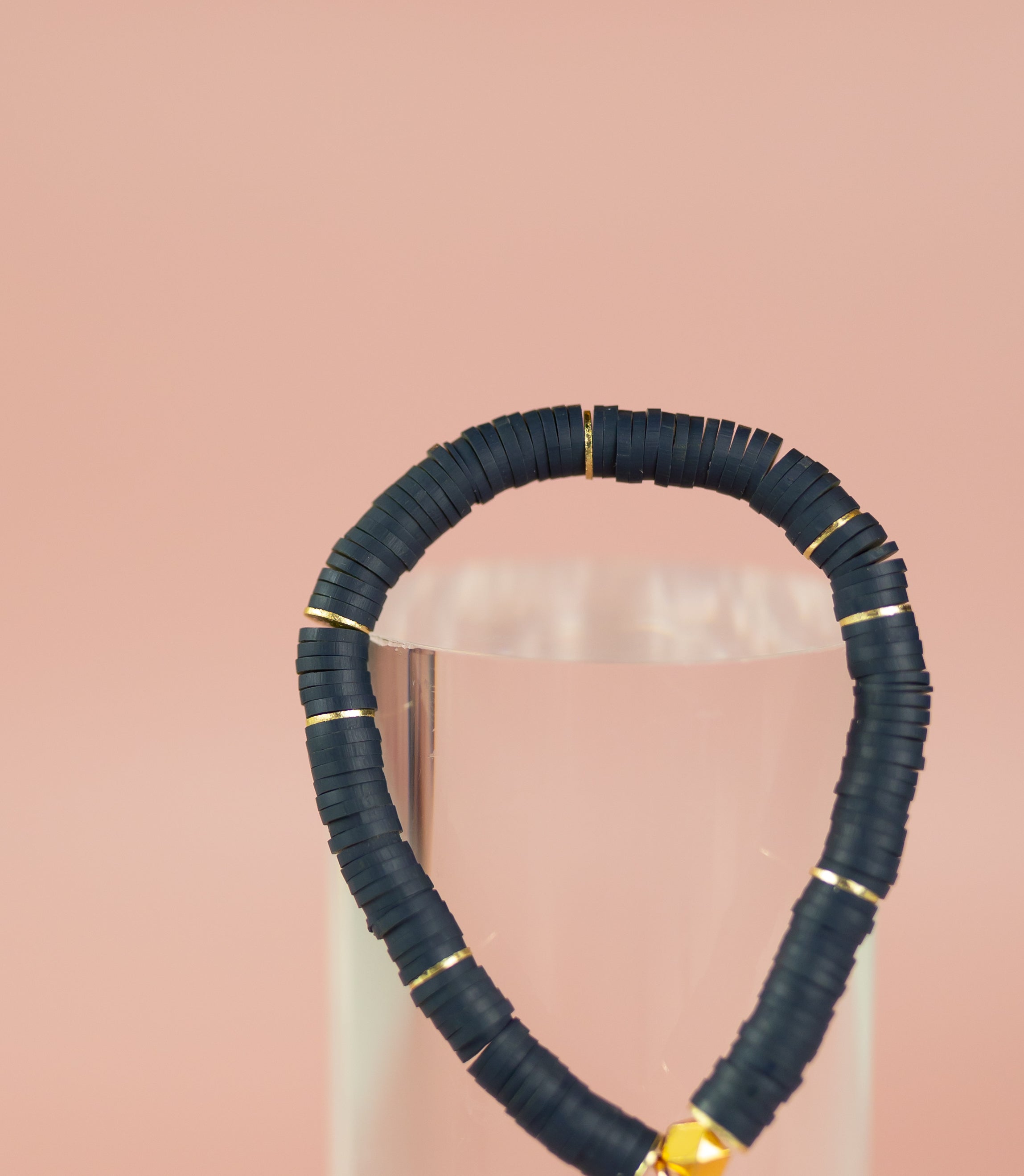 Slate Heishi Bracelet (Customizable)