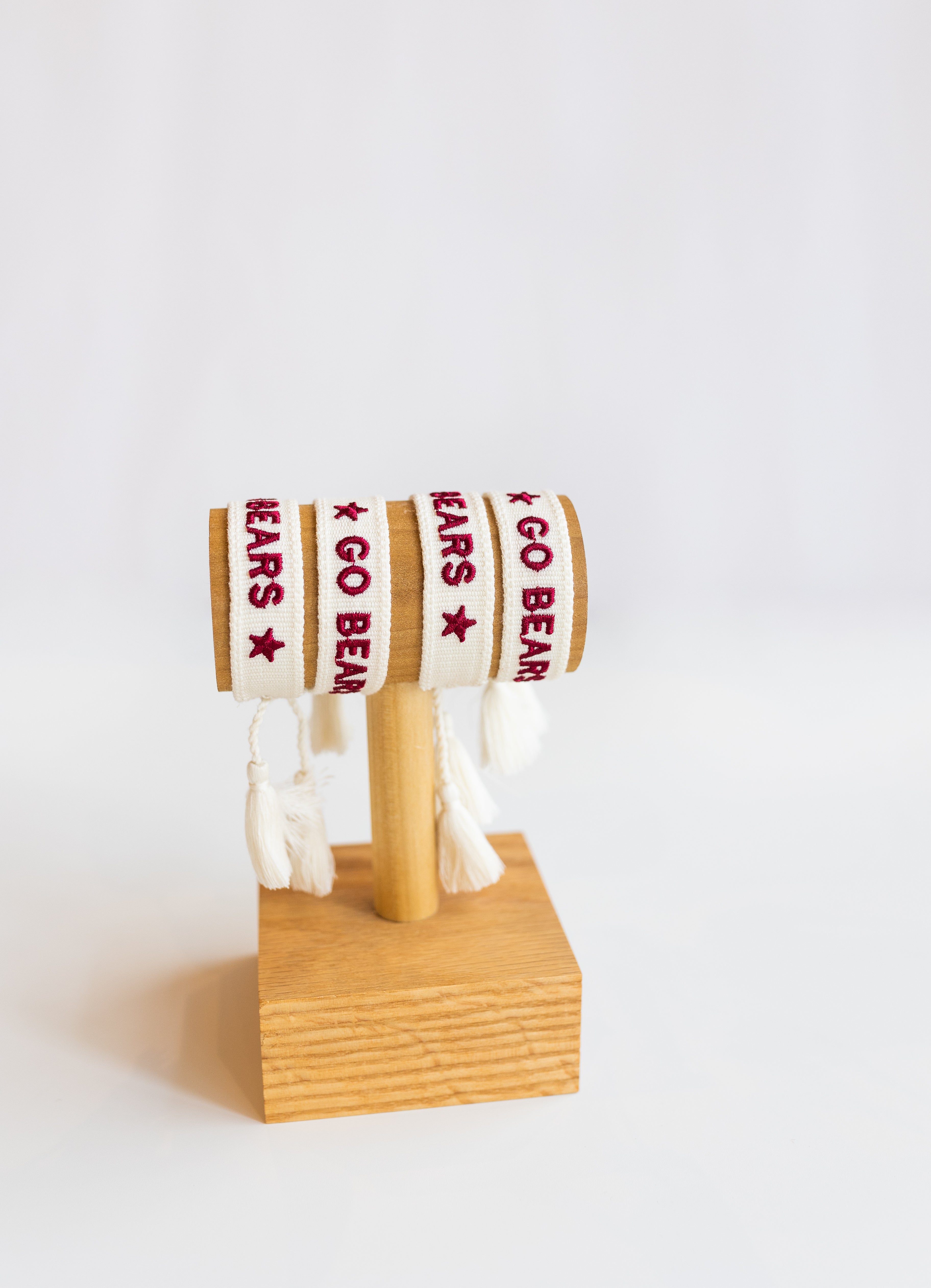 MSU Embroidered Bracelet