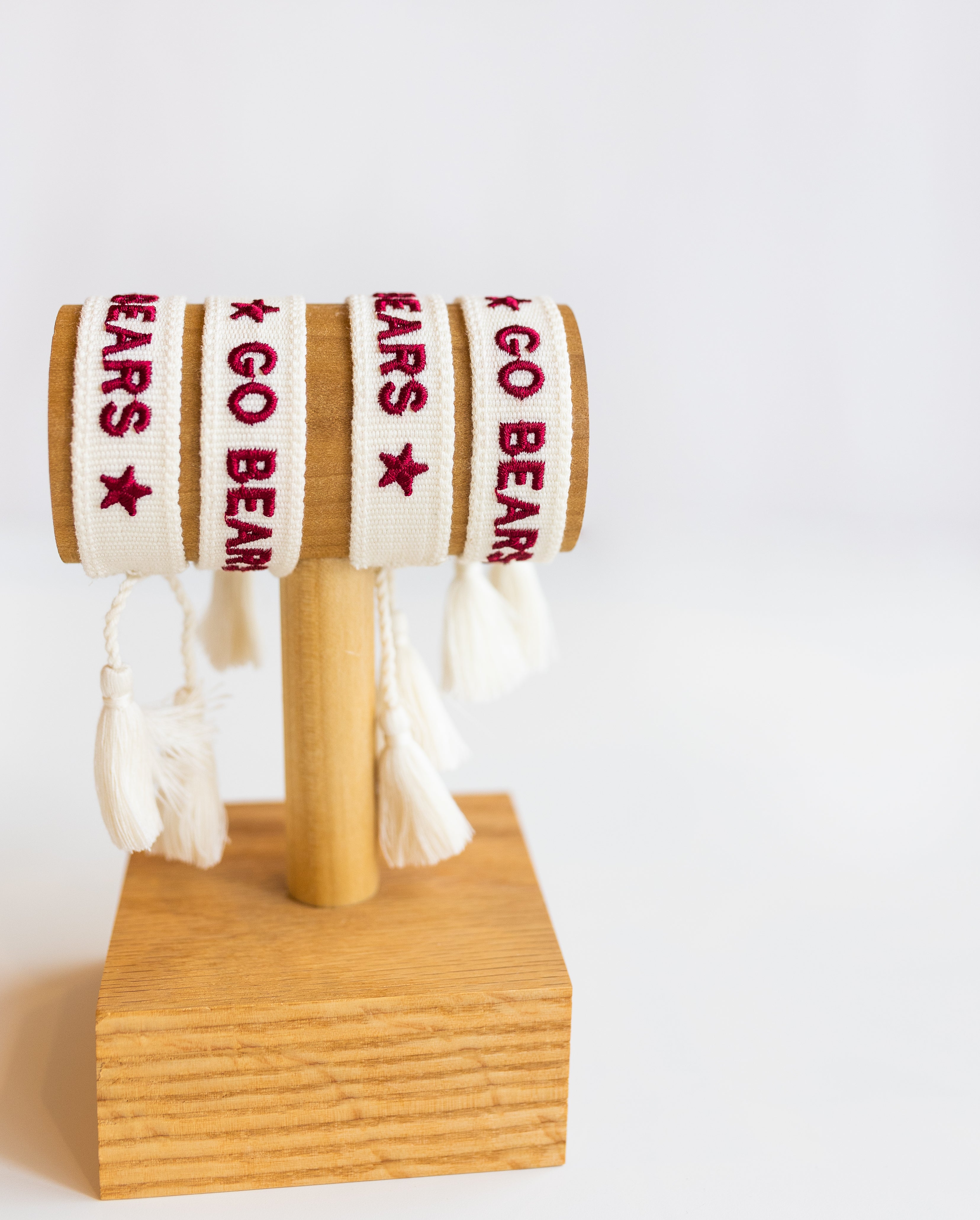 MSU Embroidered Bracelet