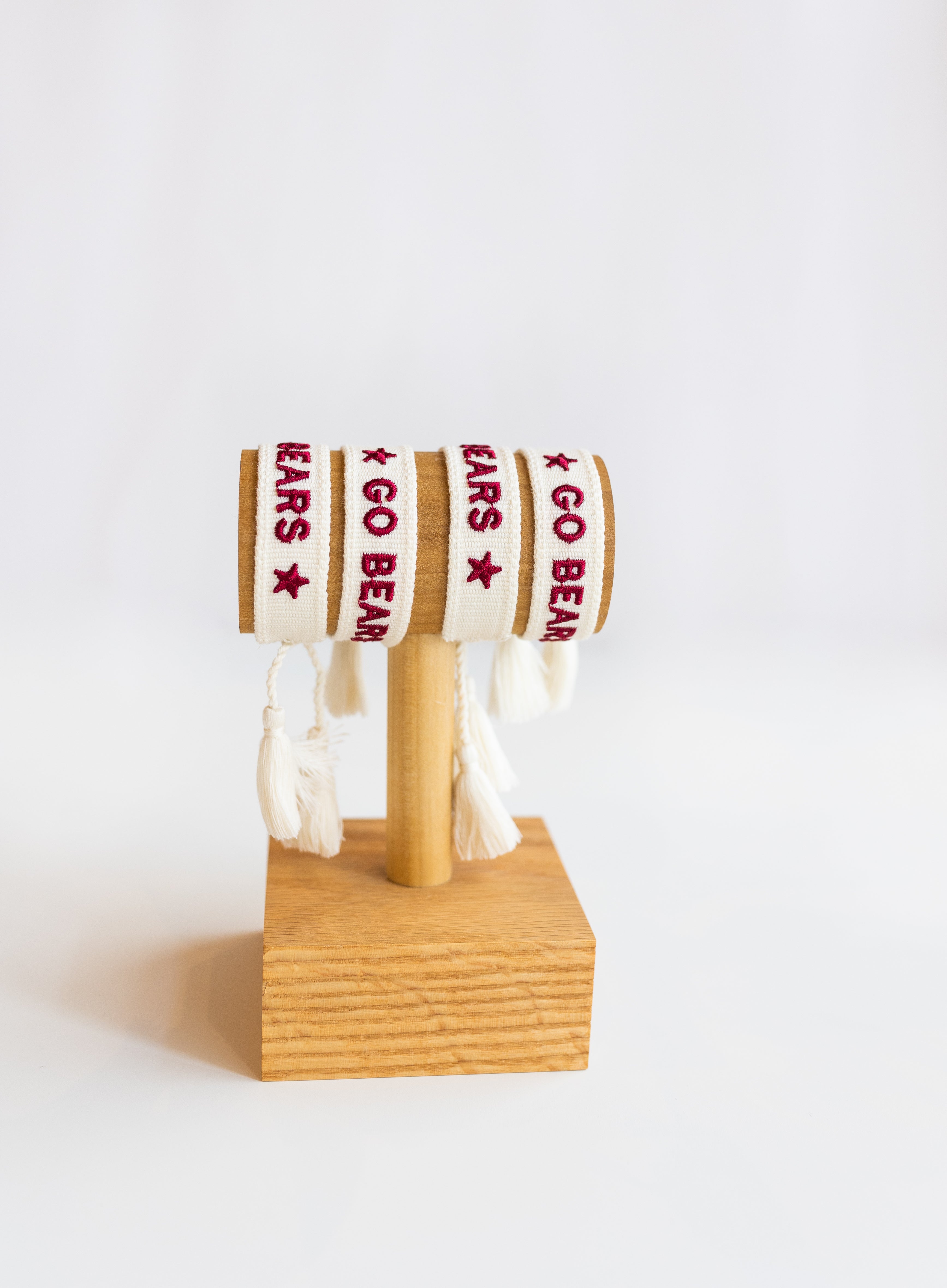MSU Embroidered Bracelet