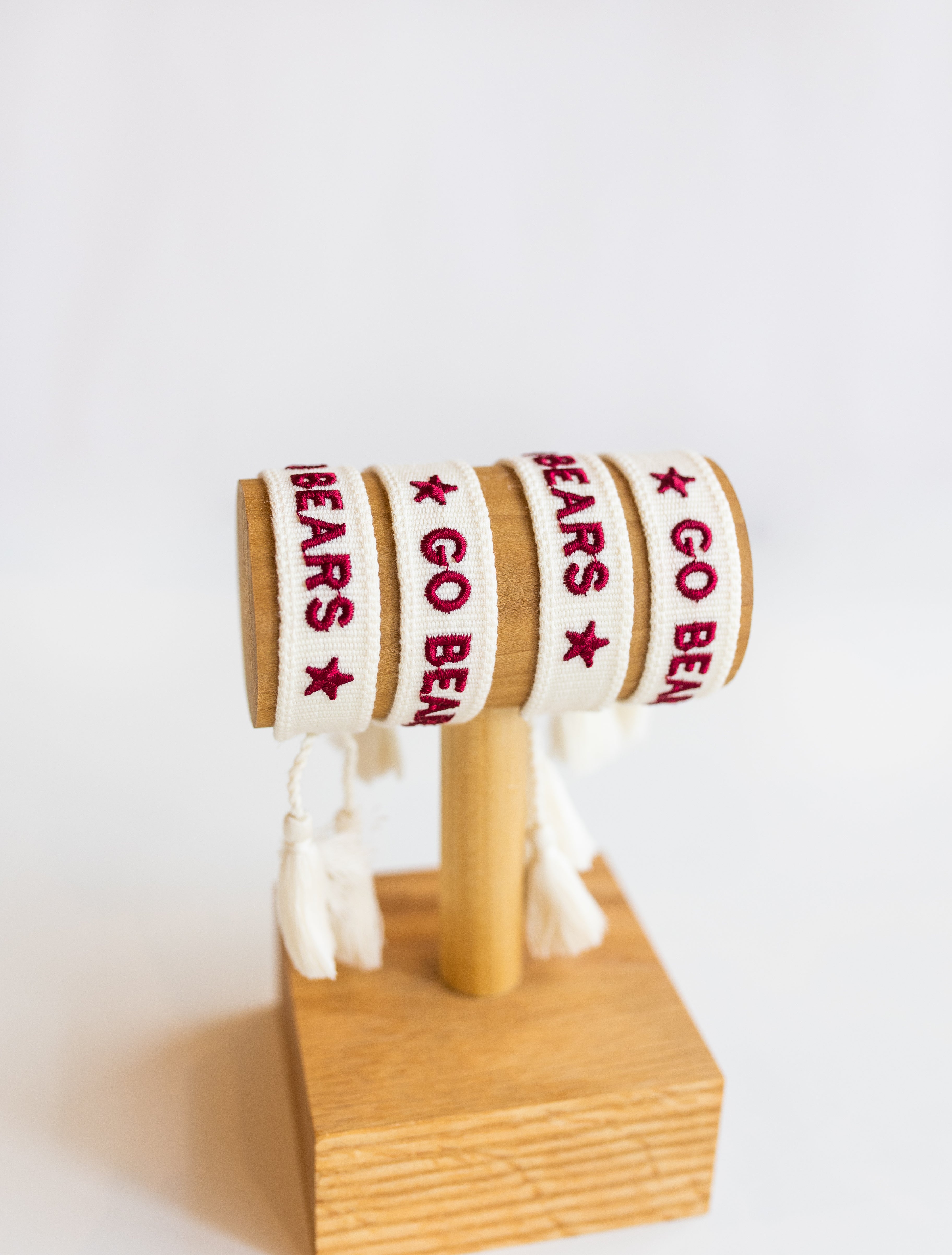 MSU Embroidered Bracelet